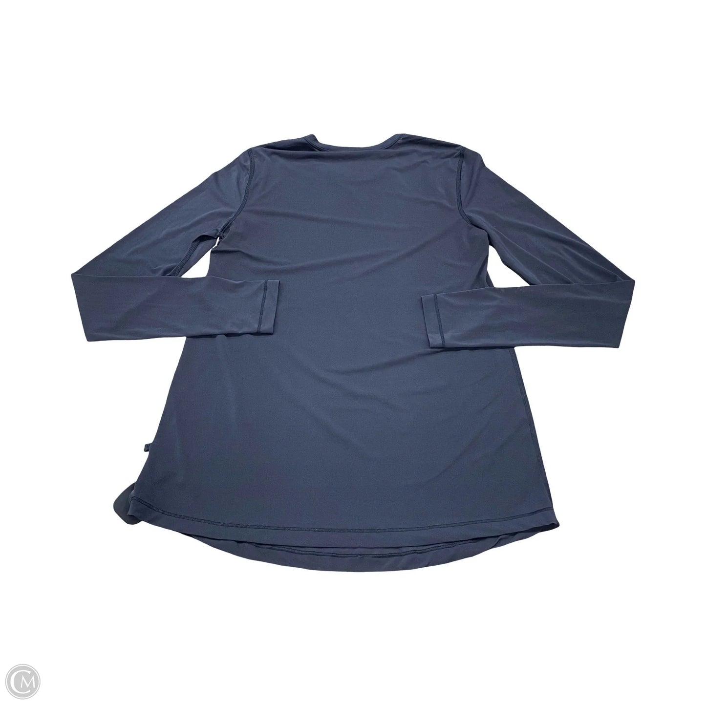 Athletic Top Long Sleeve Crewneck By Lululemon In Black, Size: S