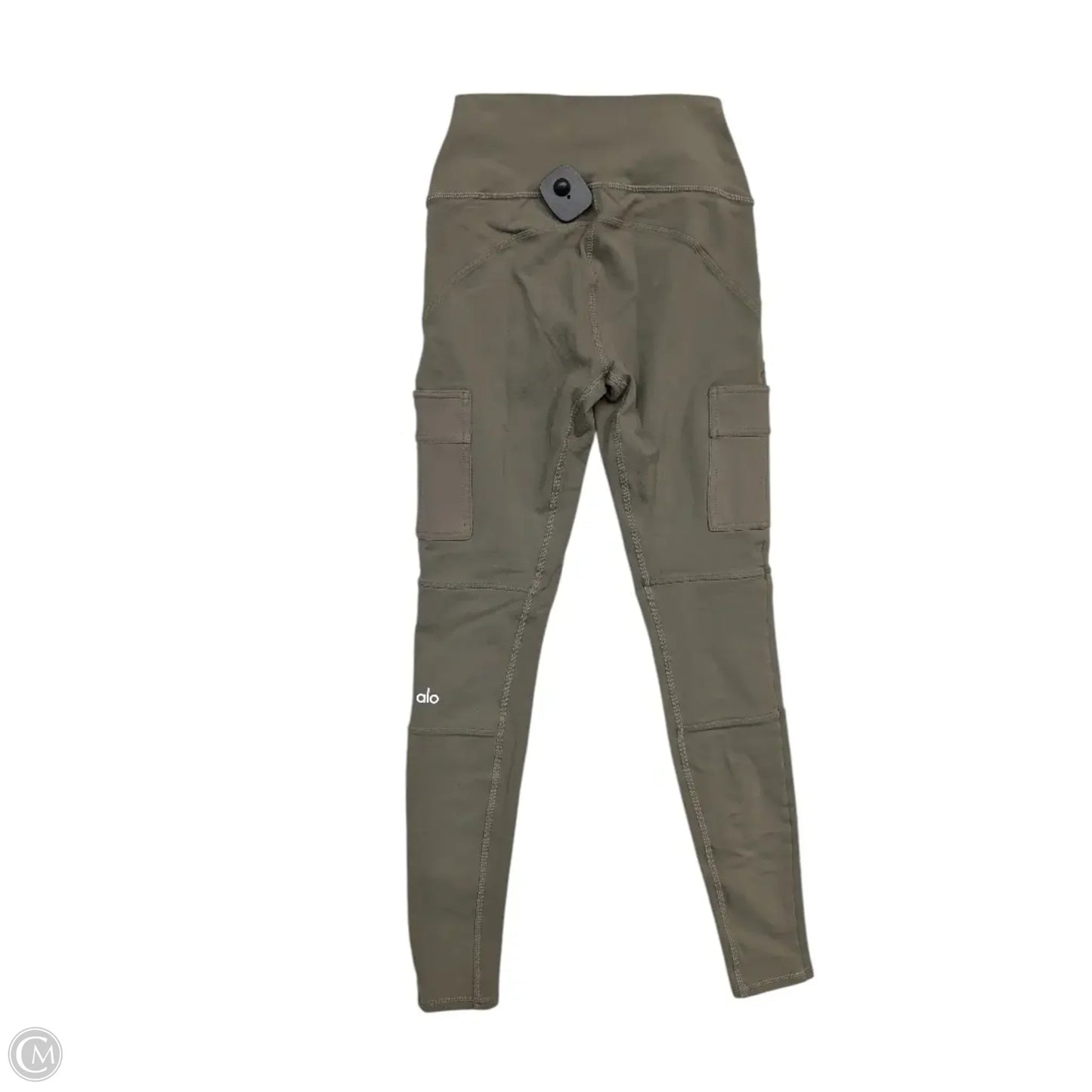 Athletic Leggings By Alo In Green, Size: Xs