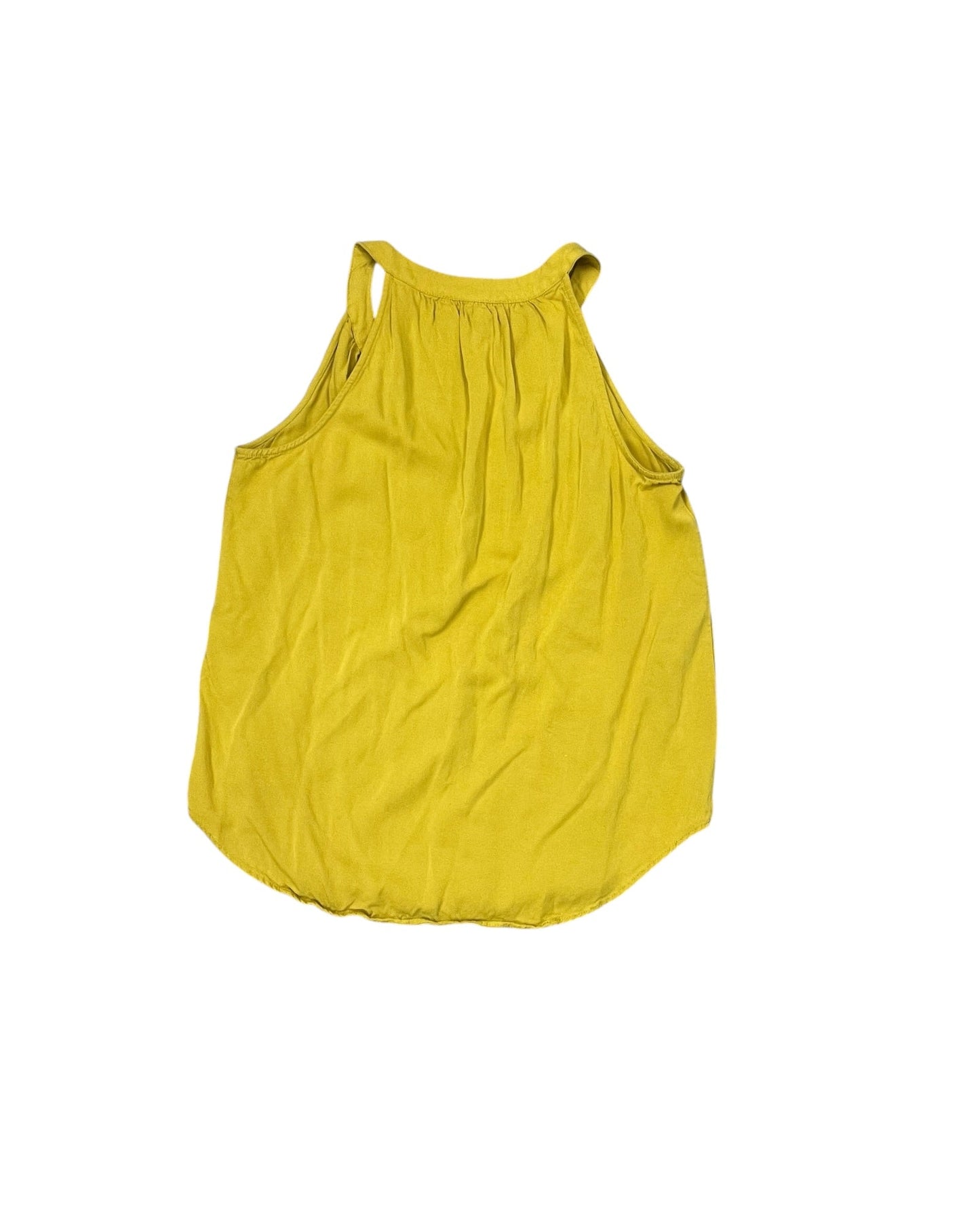 Top Sleeveless By Rose And Olive In Yellow, Size:S