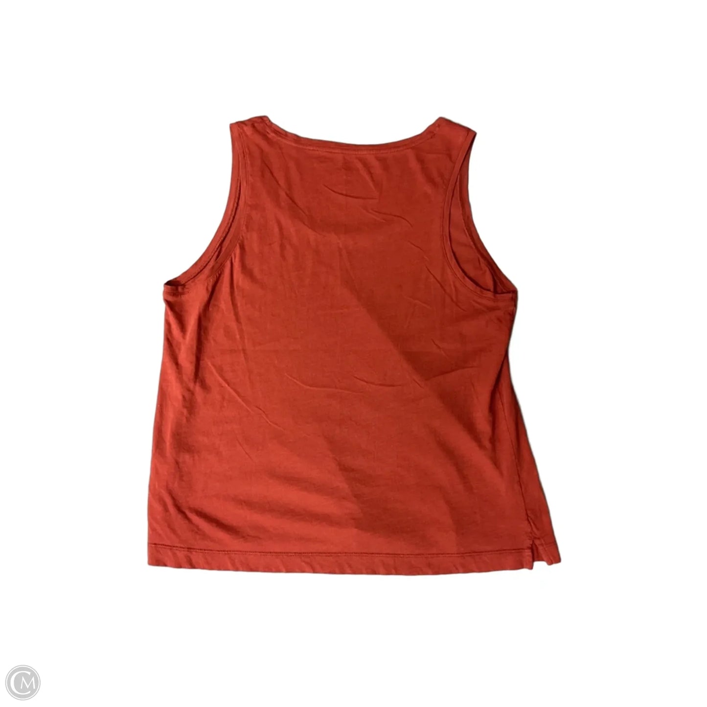 Top Sleeveless Basic By J. Crew In Orange, Size: L
