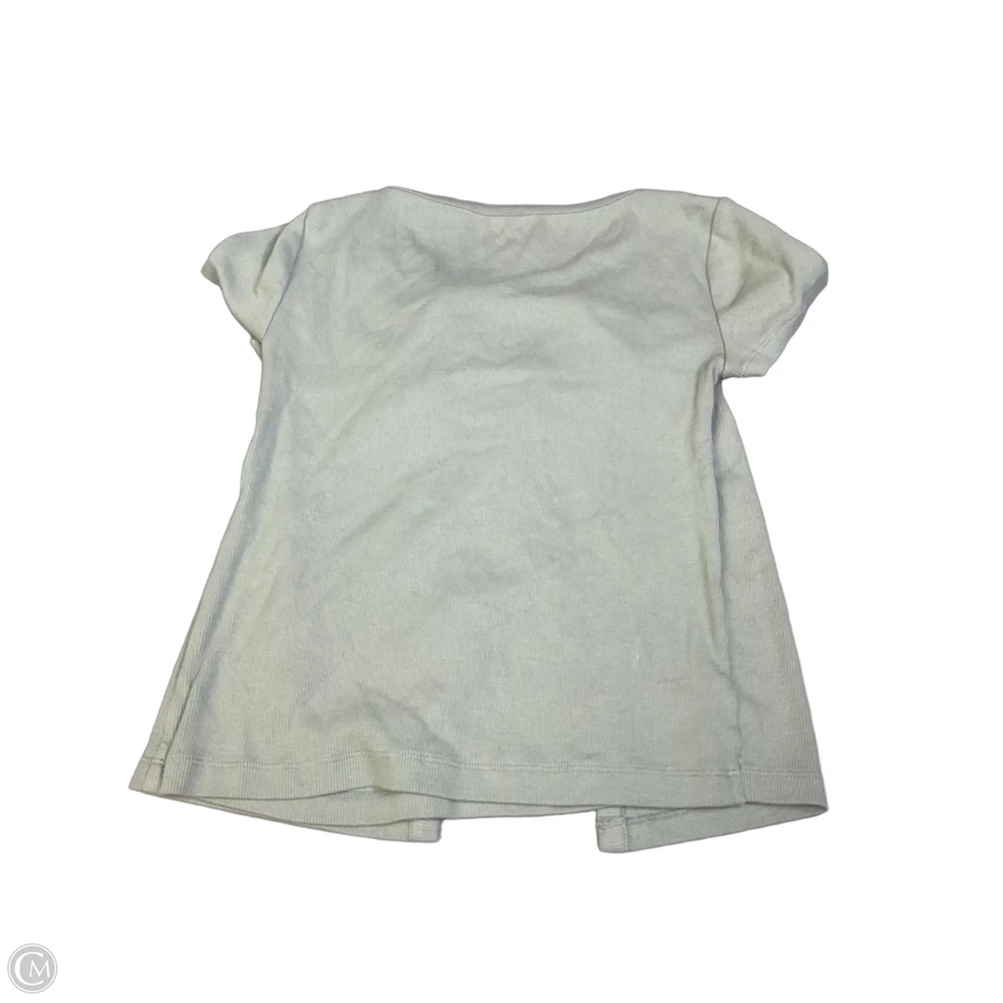 Top Short Sleeve By Loft In Green, Size: S