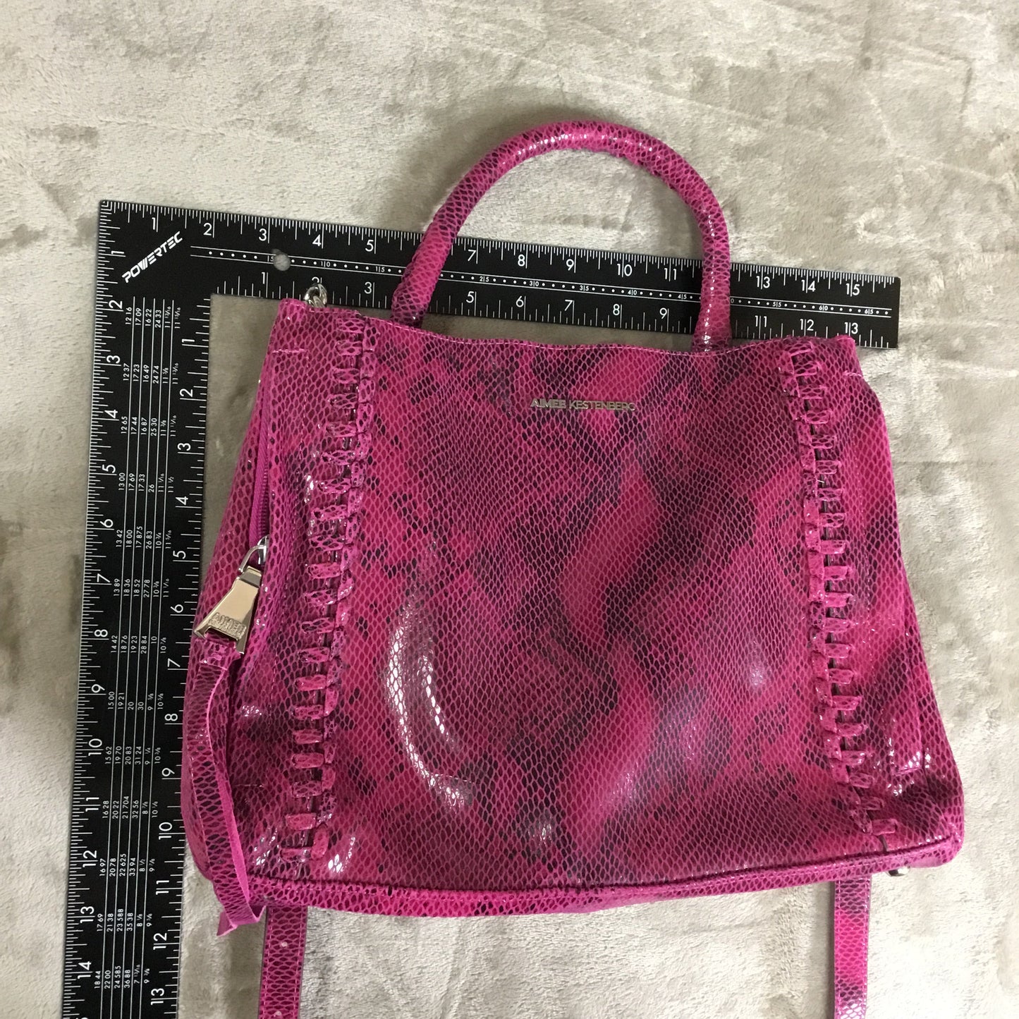 Handbag Leather By Aimee Kestenberg, Size: Medium