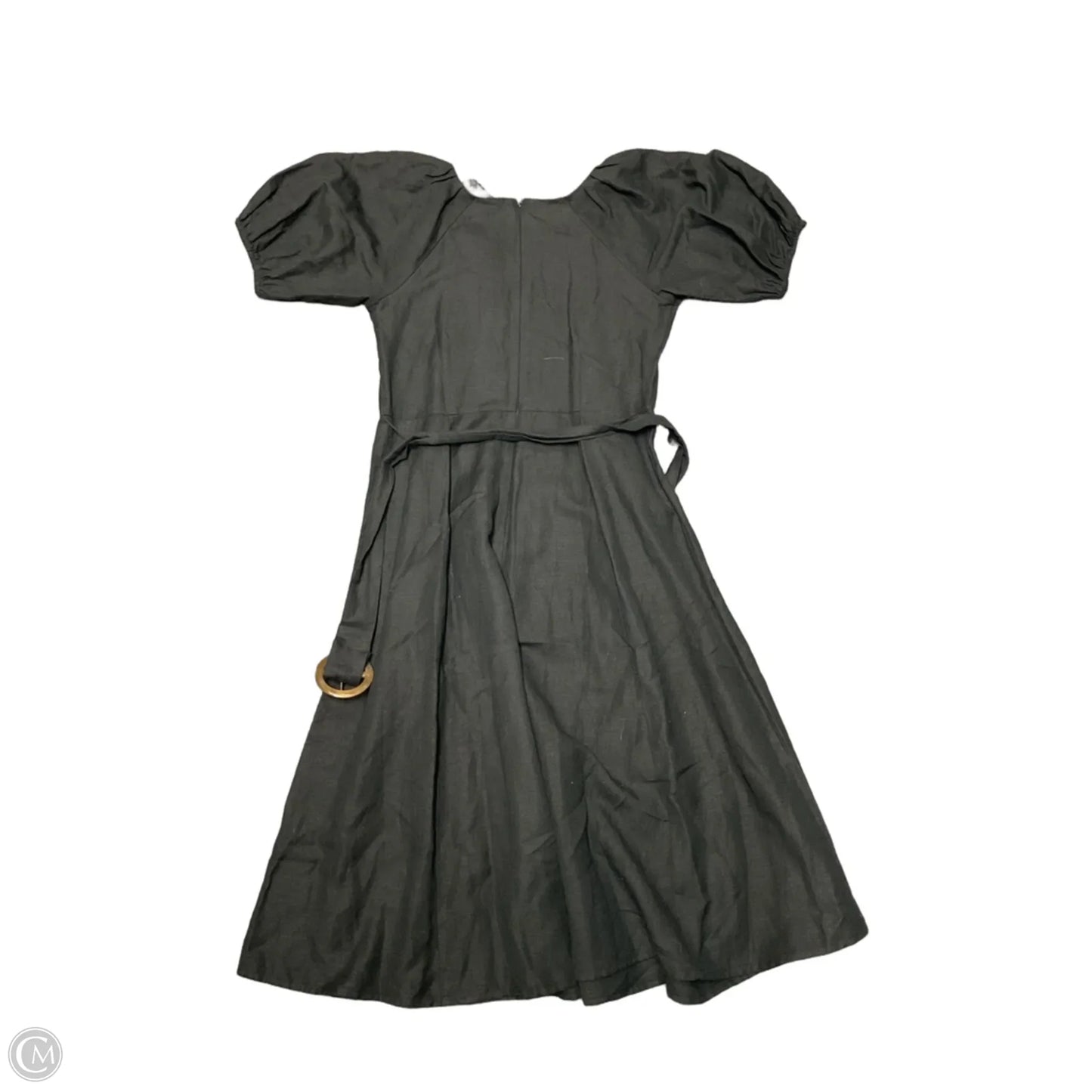 Dress Casual Midi By Loft In Black, Size: 4