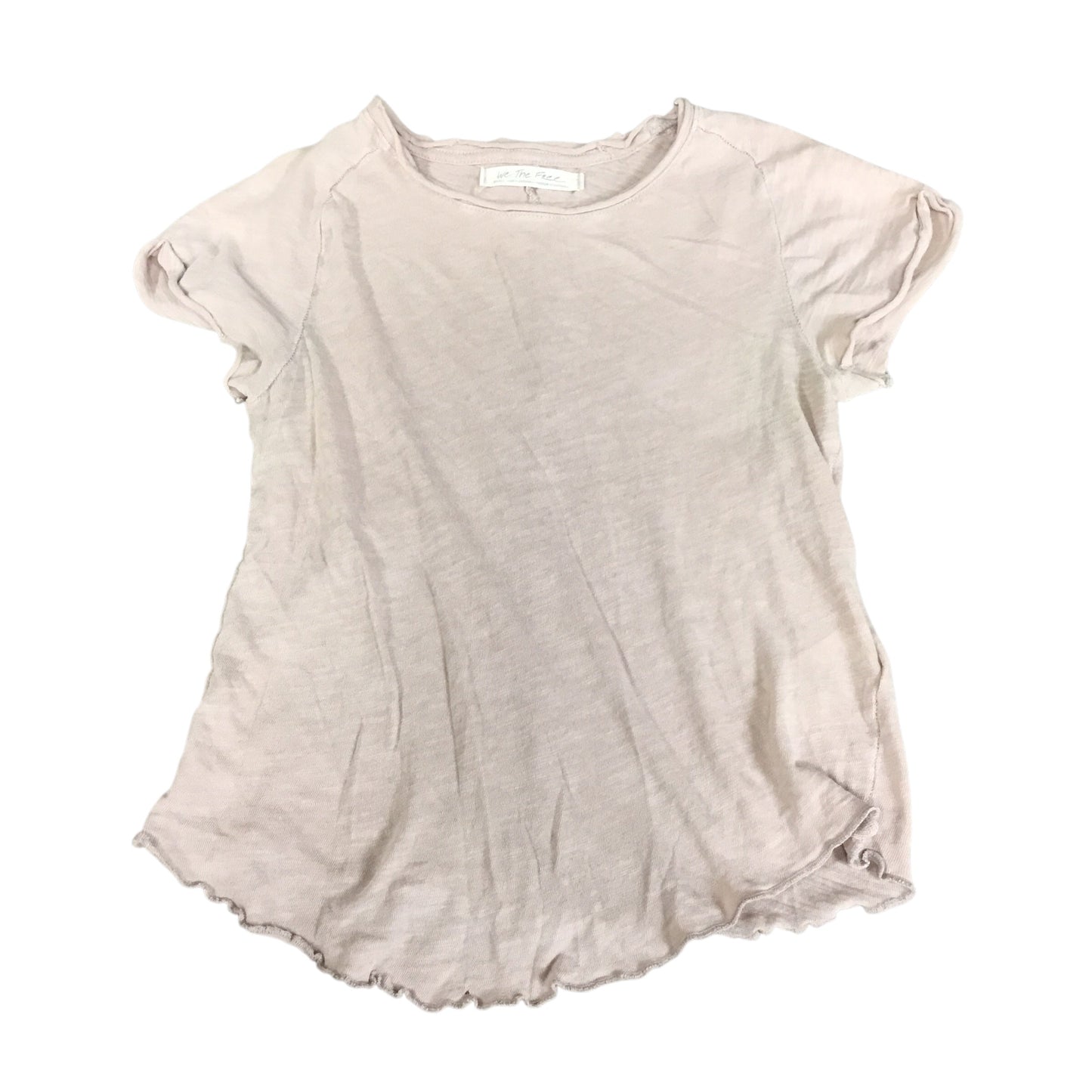 Top Short Sleeve By We The Free In Pink, Size: S