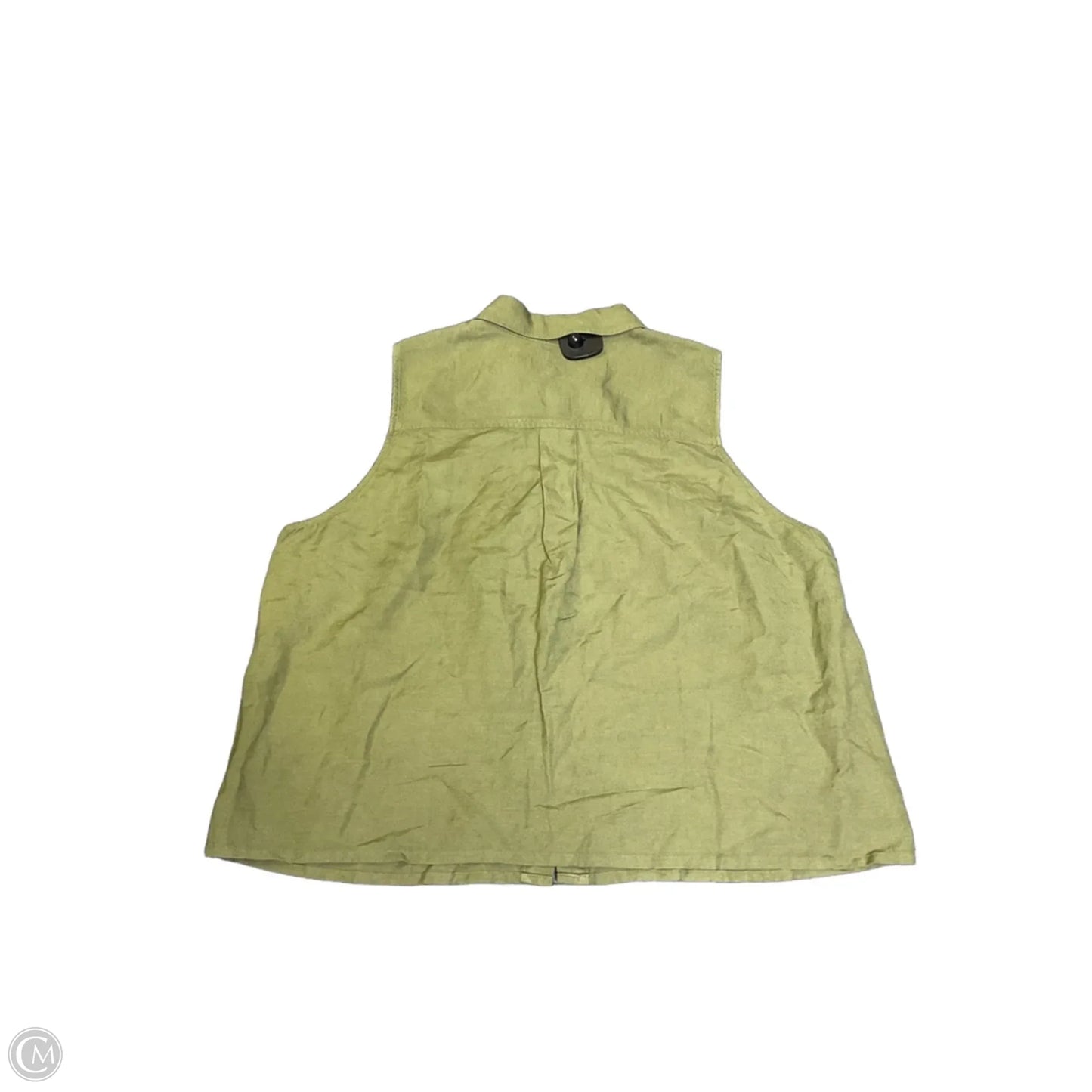 Top Sleeveless By Loft In Green, Size: Xl
