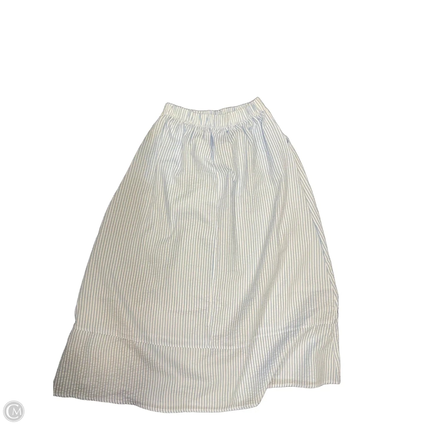 Skirt Maxi By Cmf In Striped Pattern, Size: S