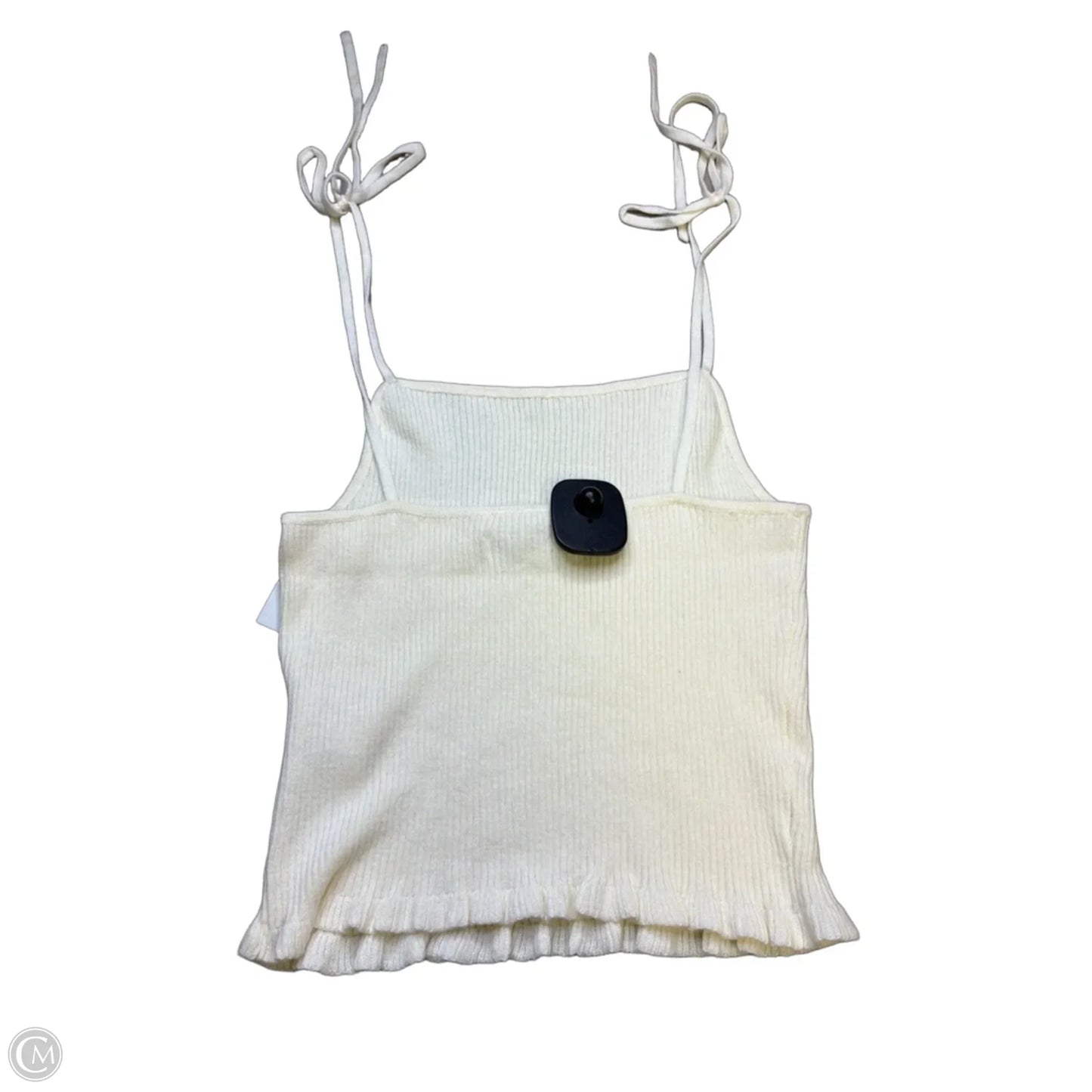 Top Sleeveless By Abercrombie And Fitch In Cream, Size: S