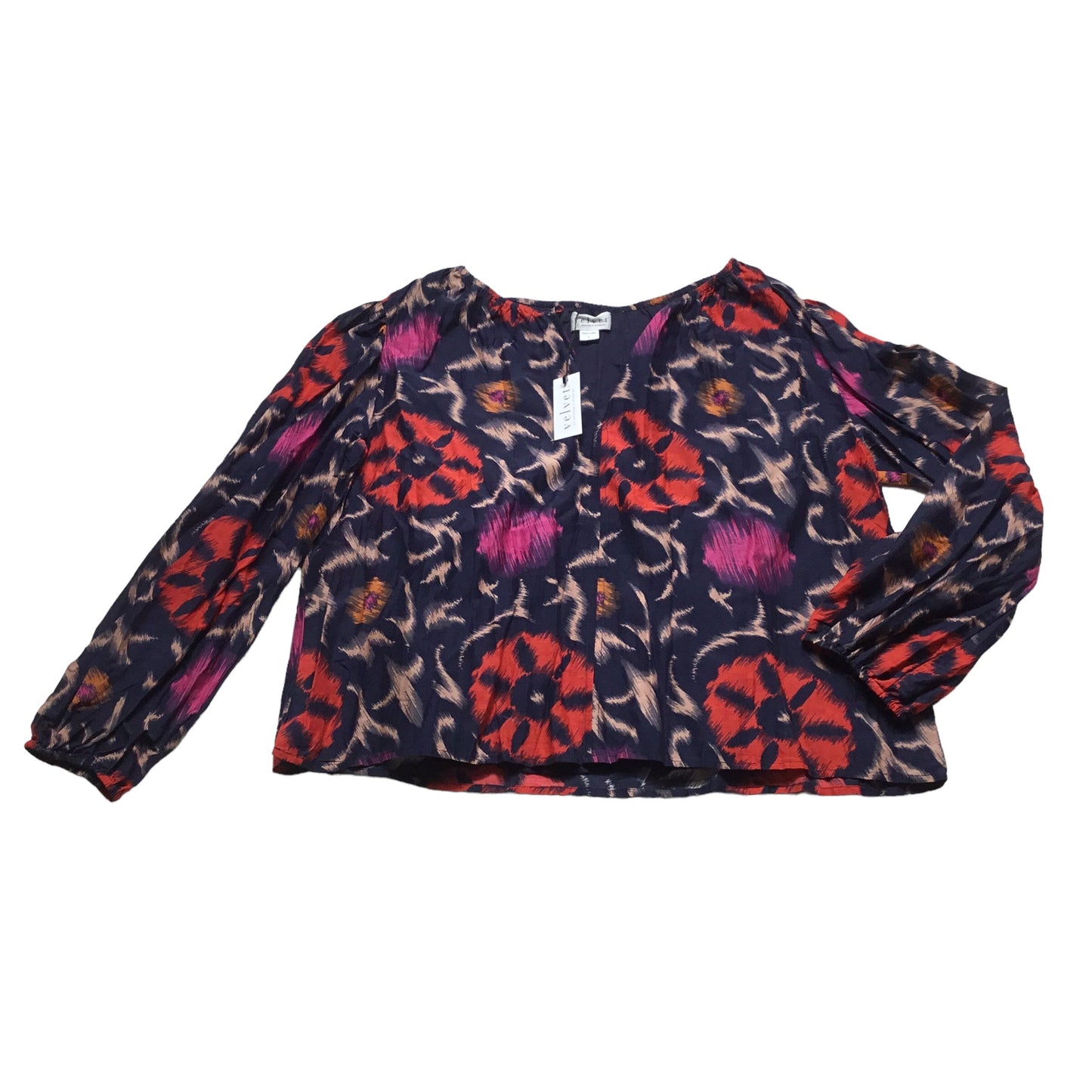 Top Long Sleeve By Velvet Size: Xs