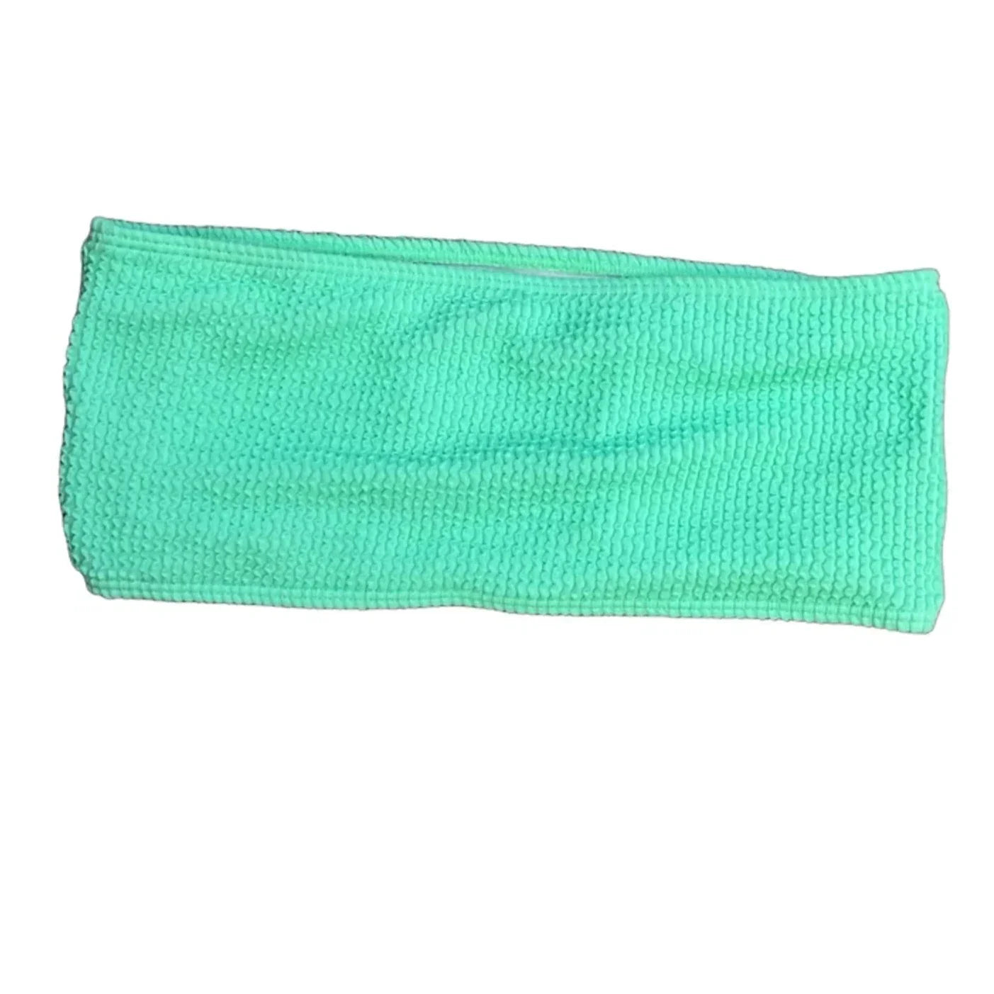 Swimsuit Top By Shein In Green, Size: M