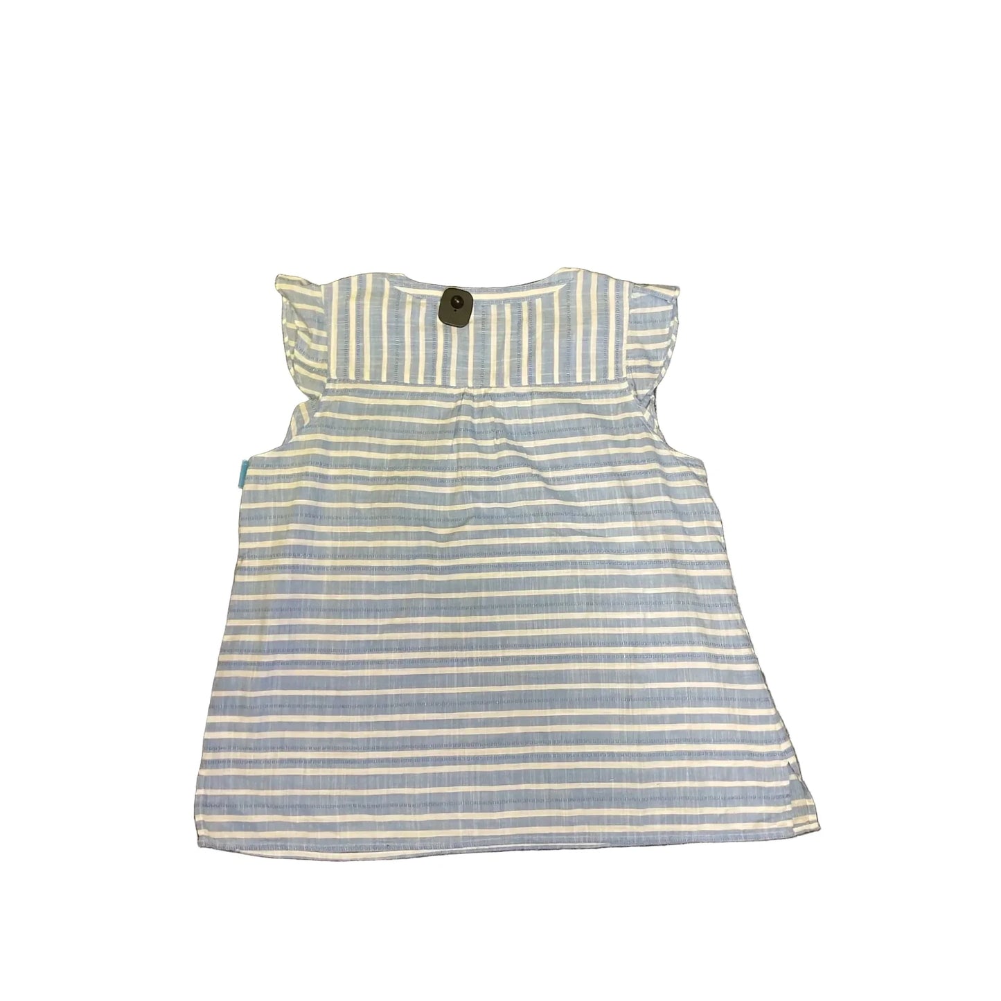 Top Sleeveless By Talbots In Striped Pattern, Size: 2x