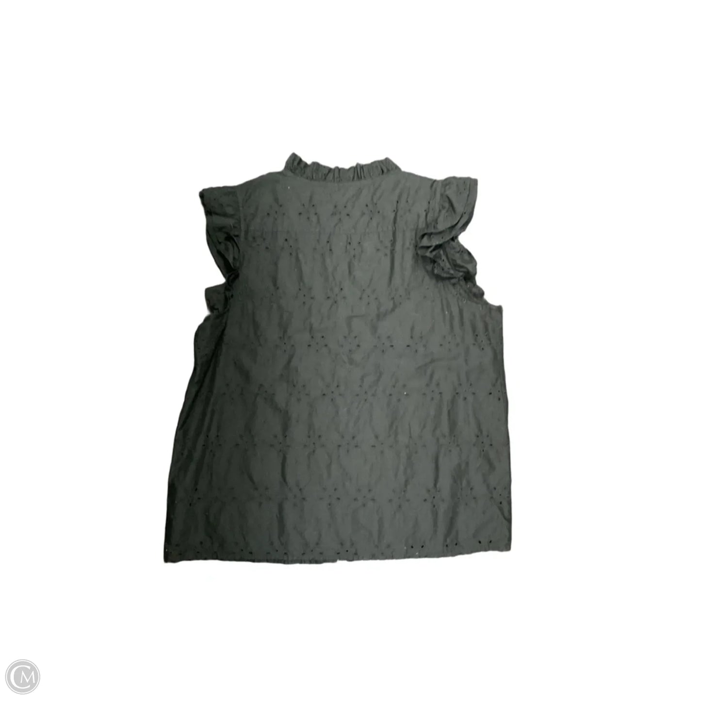 Top Sleeveless By J. Crew In Black, Size: M