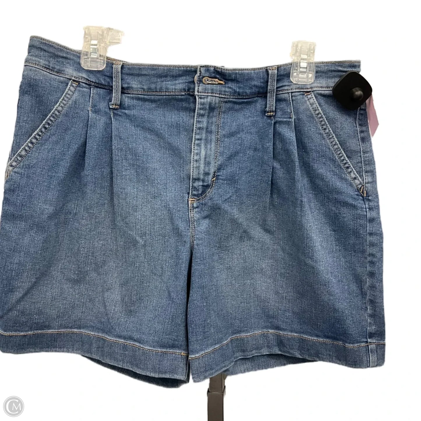 Shorts By Gloria Vanderbilt In Blue Denim, Size: 12