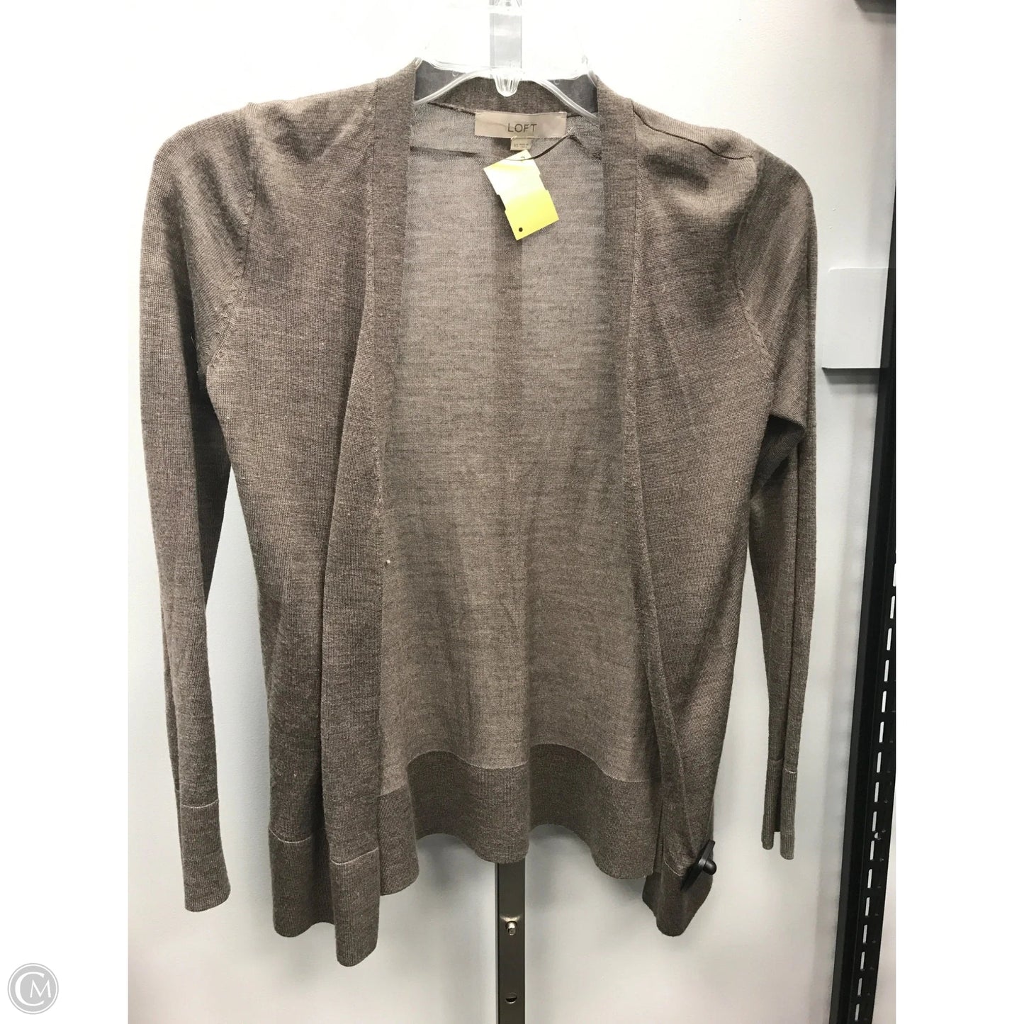 Cardigan By Loft In Bronze, Size: Xs