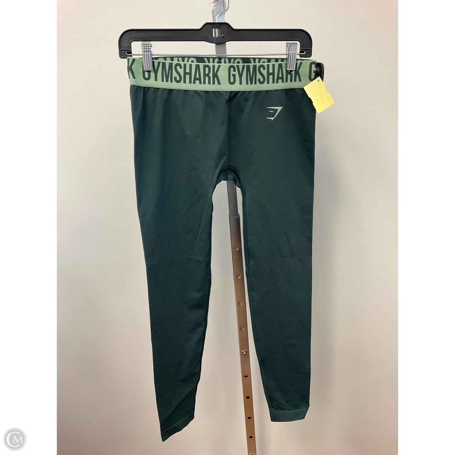 Athletic Leggings By Gym Shark In Green, Size: L