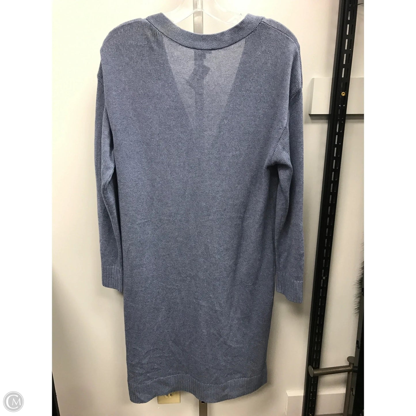 Sweater Cardigan By Talbots In Blue, Size: Mp