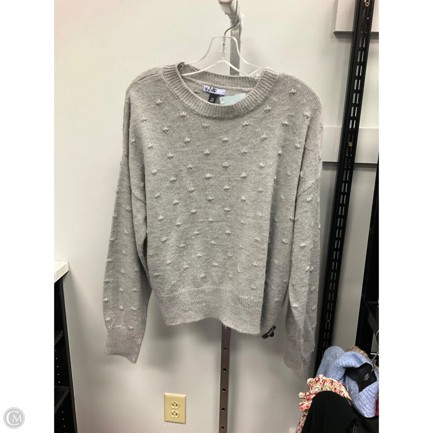Sweater By W118 By Walter Baker In Grey, Size: Xl