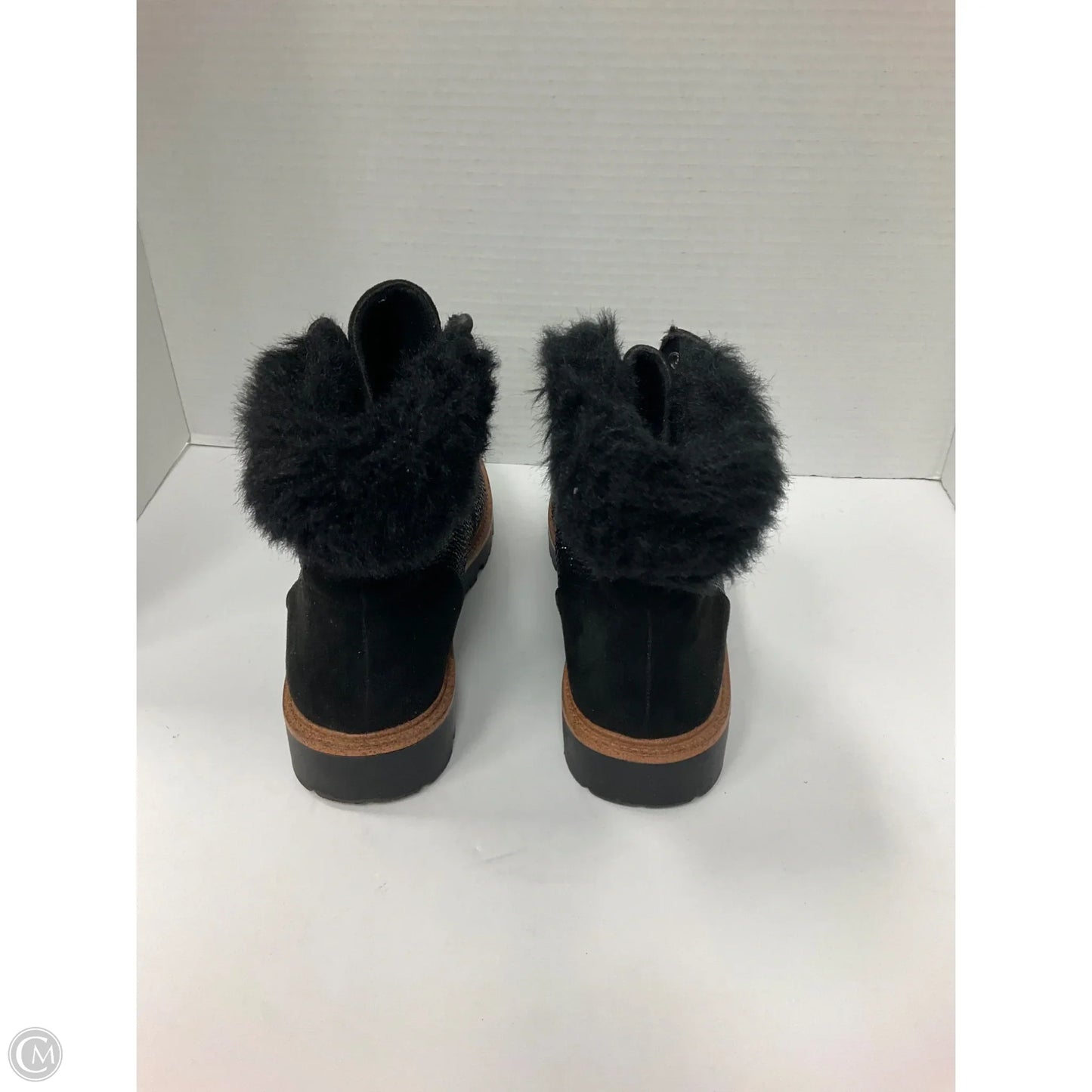 Boots Ankle Flats By Report In Black, Size: 7