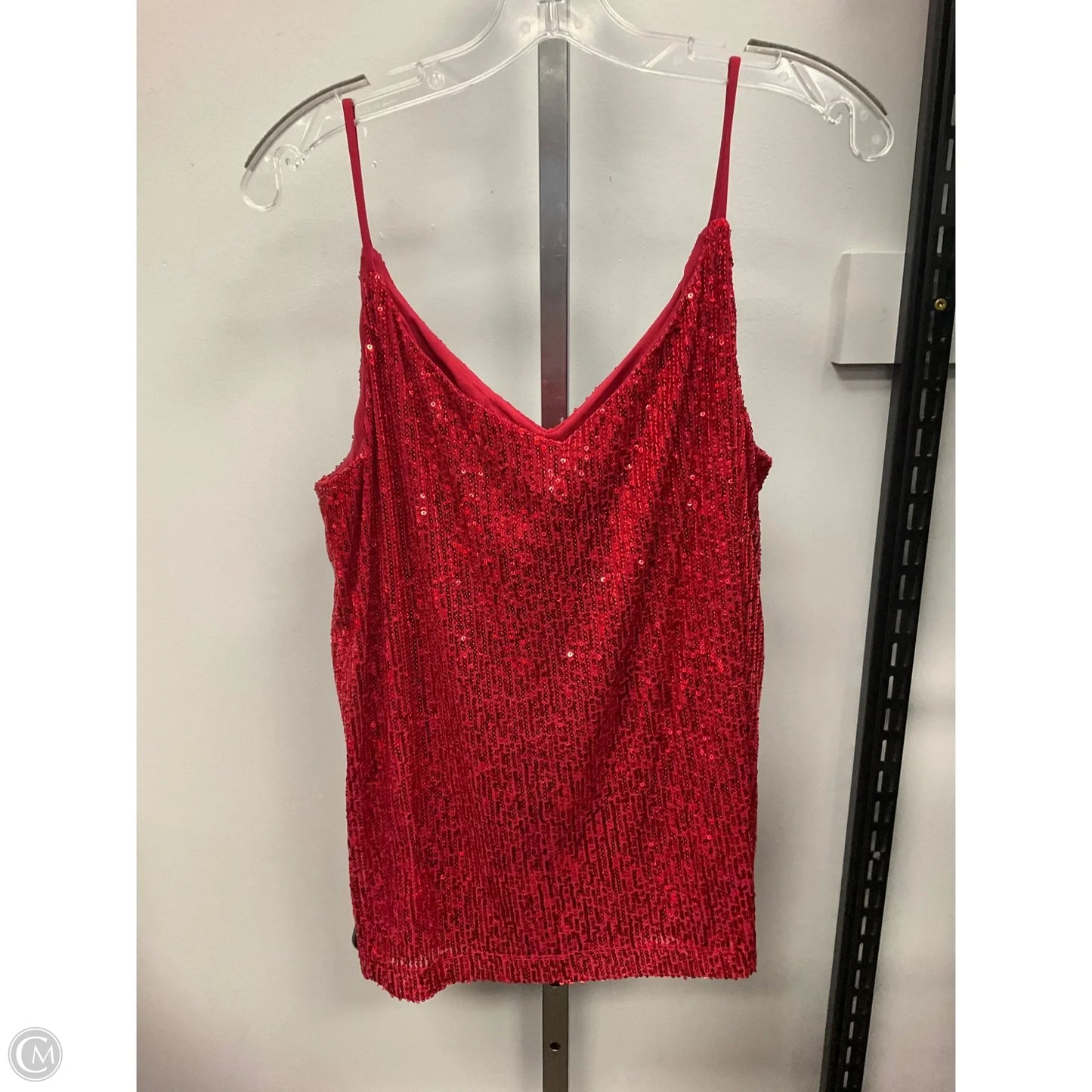 Top Cami By Calvin Klein In Red, Size: M