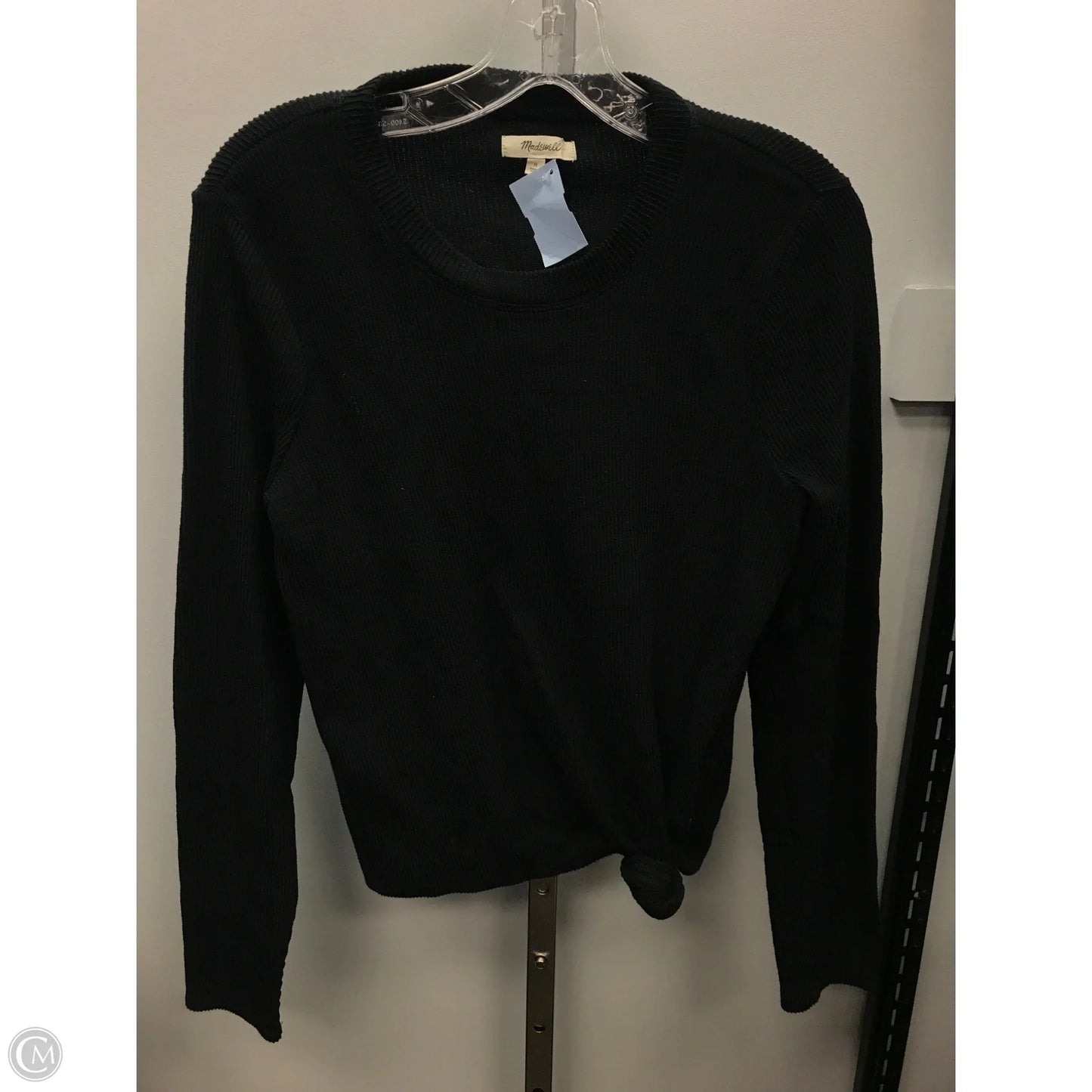 Top Long Sleeve By Madewell In Black, Size: M