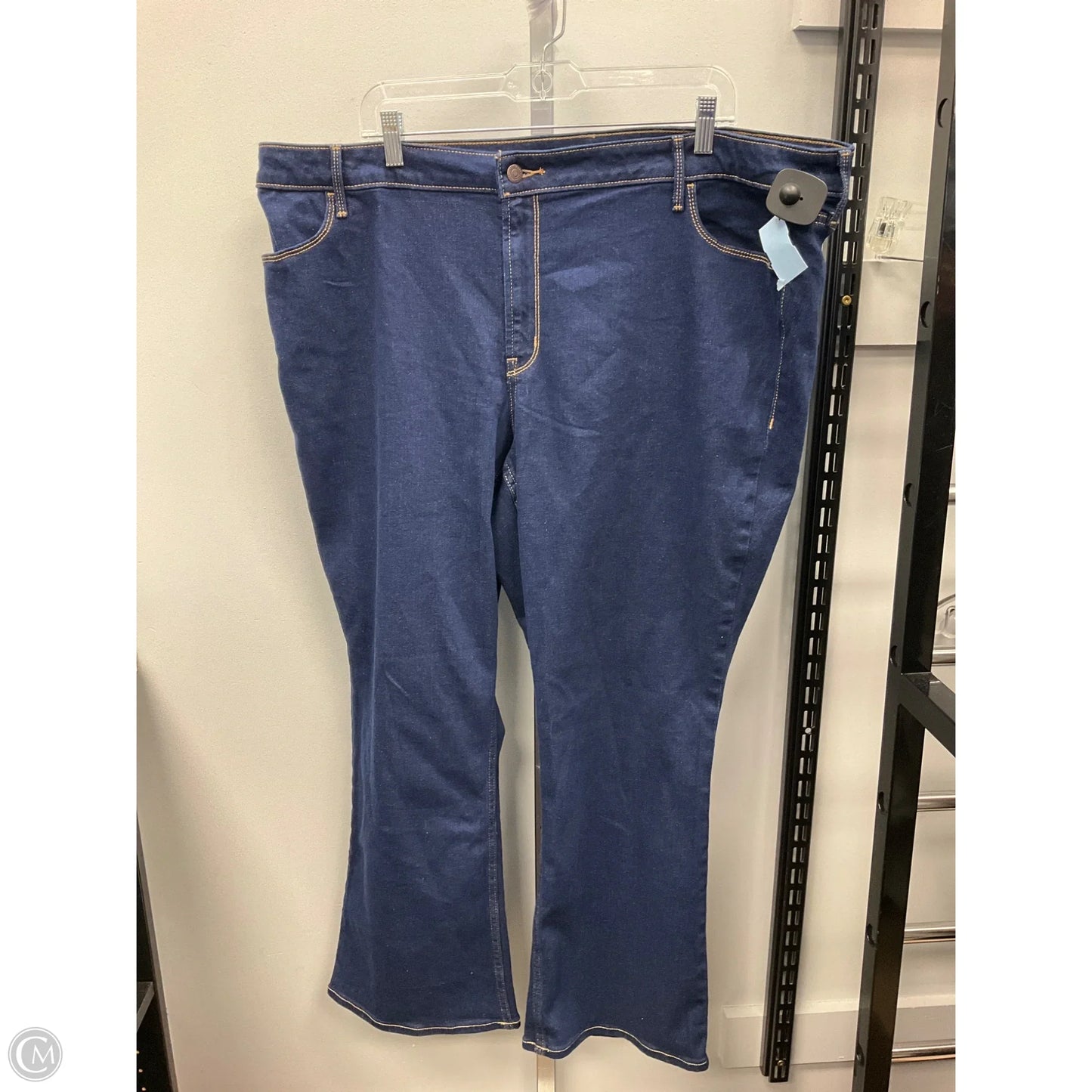 Jeans Flared By Old Navy In Blue Denim, Size: 22