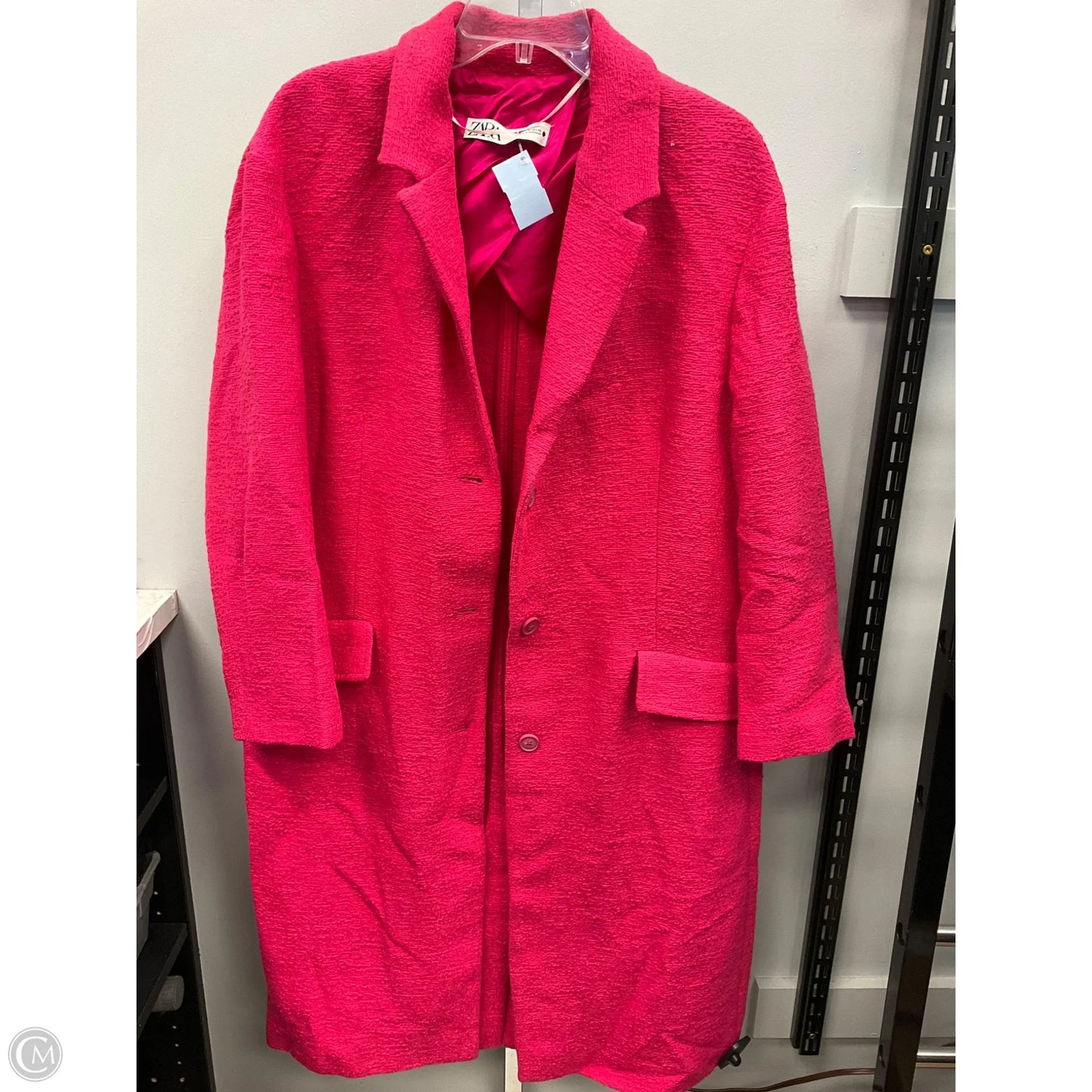 Coat Other By Zara In Pink, Size: Xl
