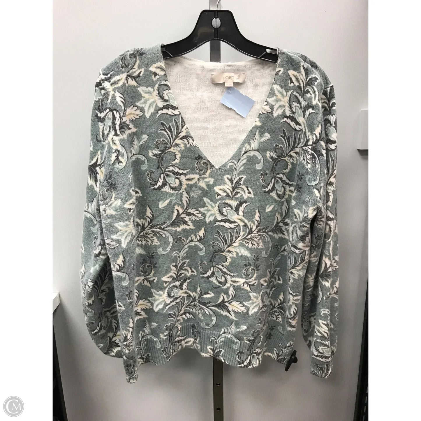 Sweater By Loft In Multi-colored, Size: Xl