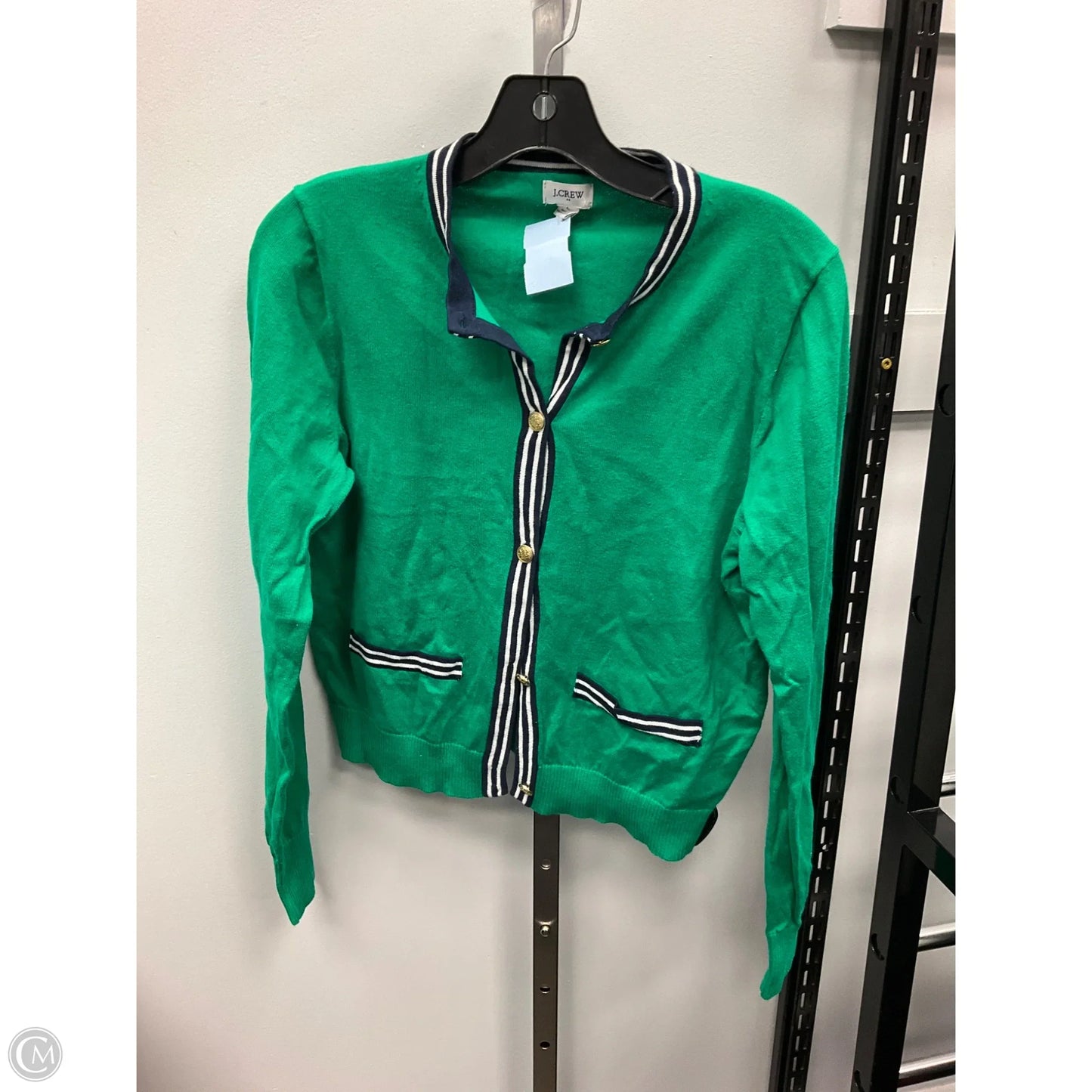 Cardigan By J. Crew In Green, Size: L