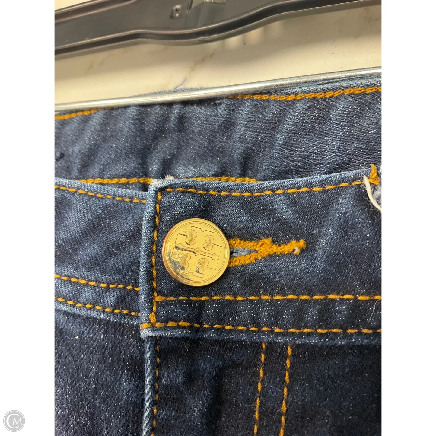 Jeans Designer By Tory Burch In Animal Print, Size: 6