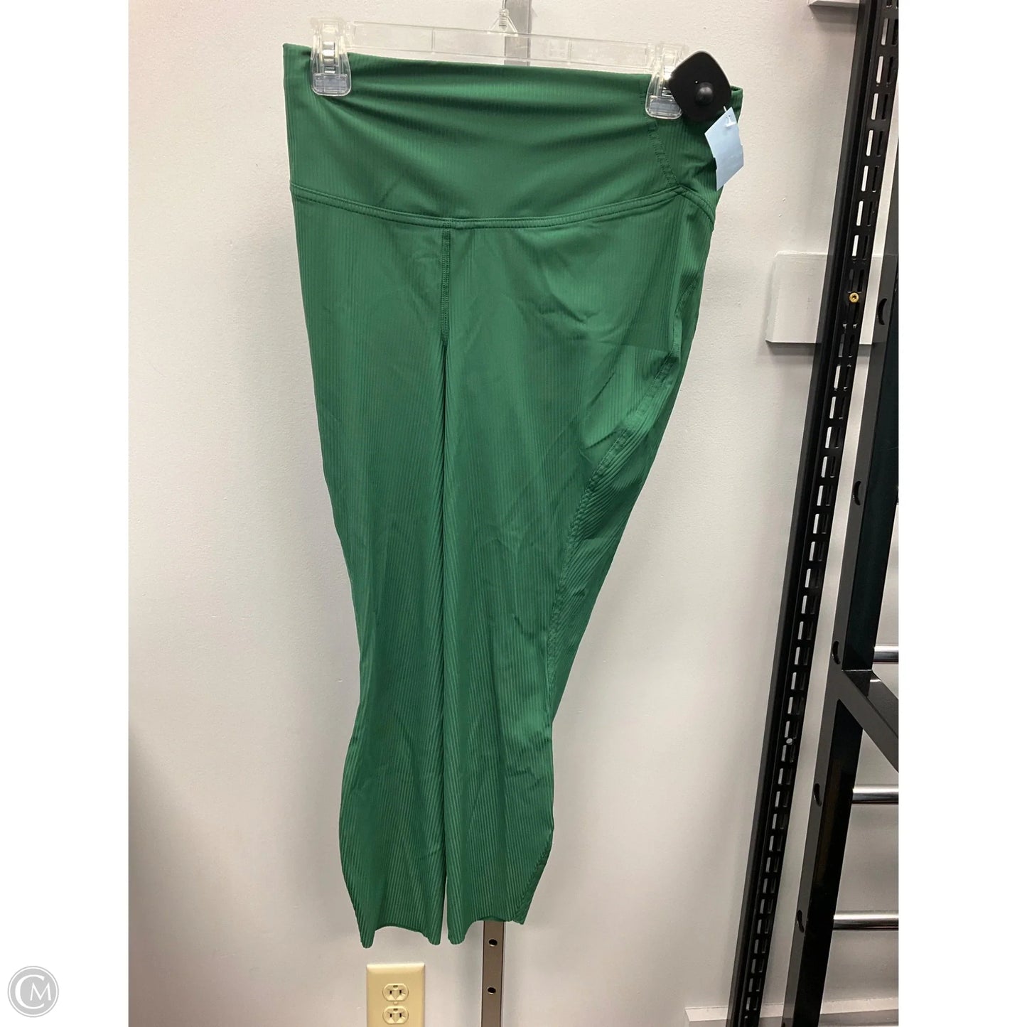 Athletic Leggings By Lululemon In Green, Size: 10