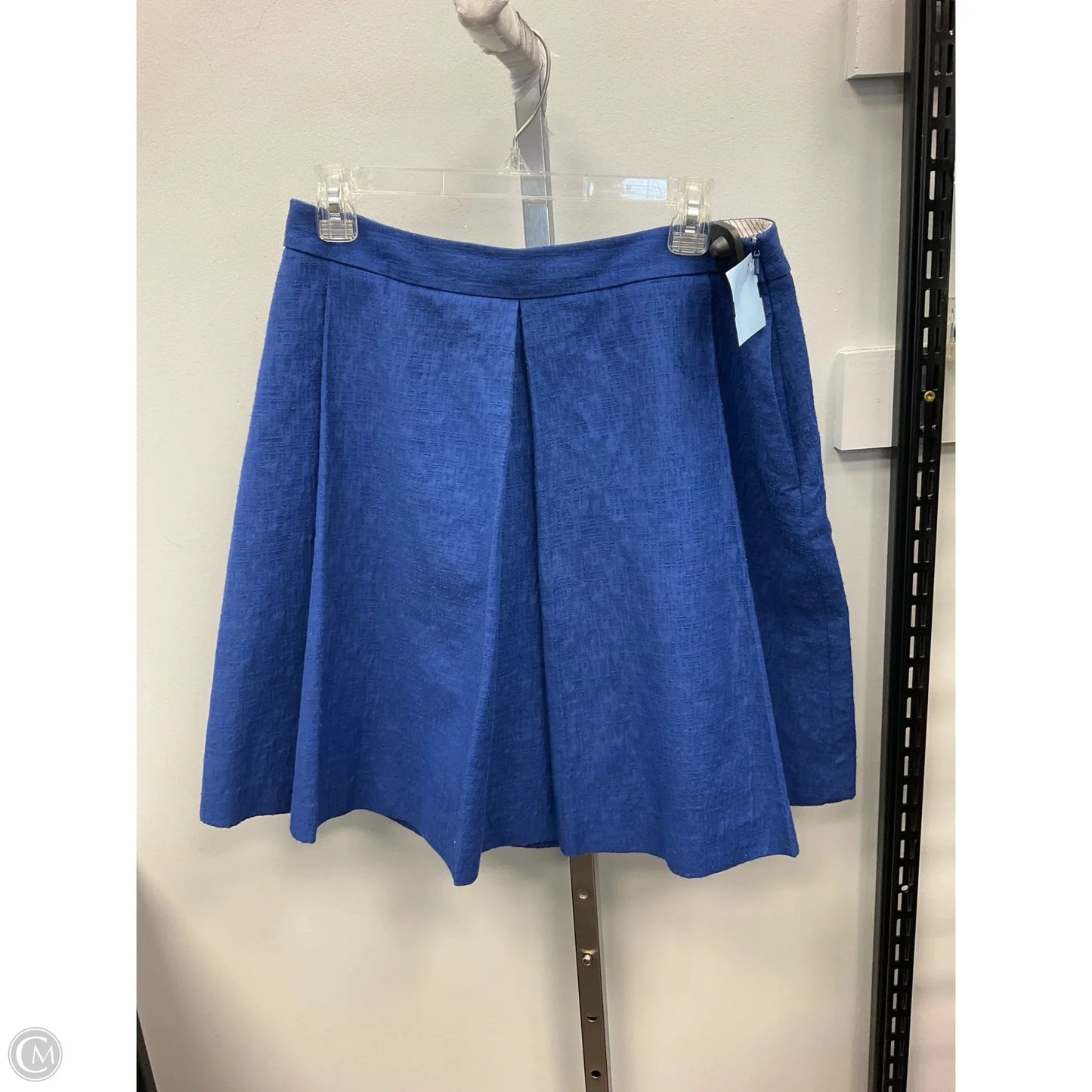 Skirt Mini & Short By Brooks Brothers In Blue, Size: 10