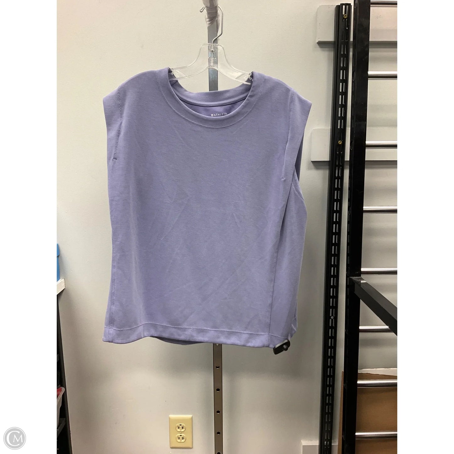 Athletic Tank Top By Athleta In Purple, Size: 1x