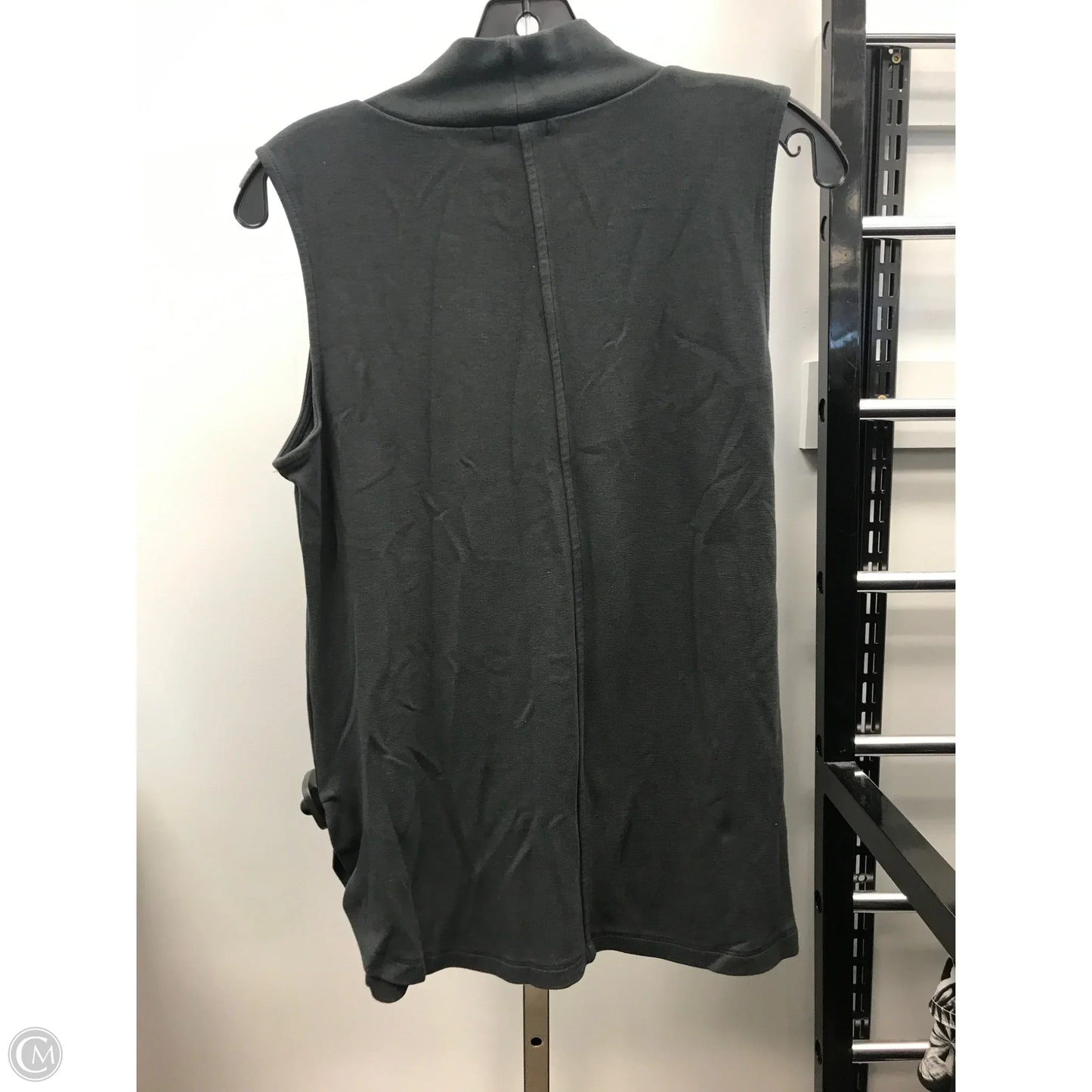 Top Sleeveless By Ann Taylor In Grey, Size: M