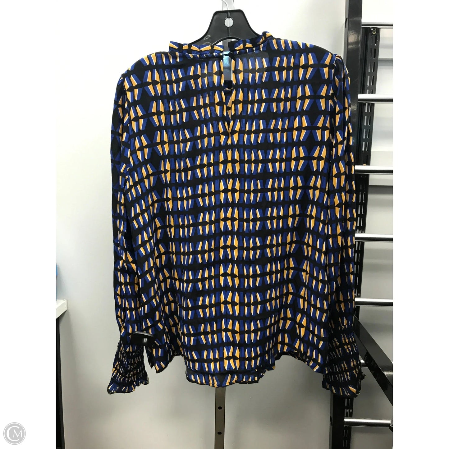 Top Long Sleeve By Rachel Zoe In Blue, Size: S