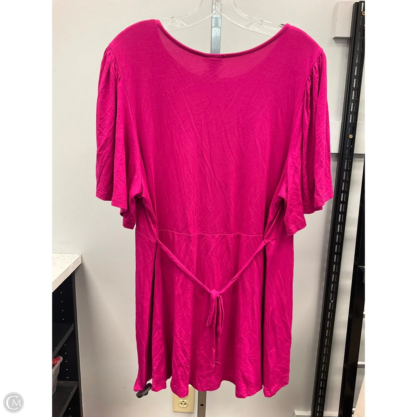 Top Short Sleeve By Torrid In Pink, Size: 2x