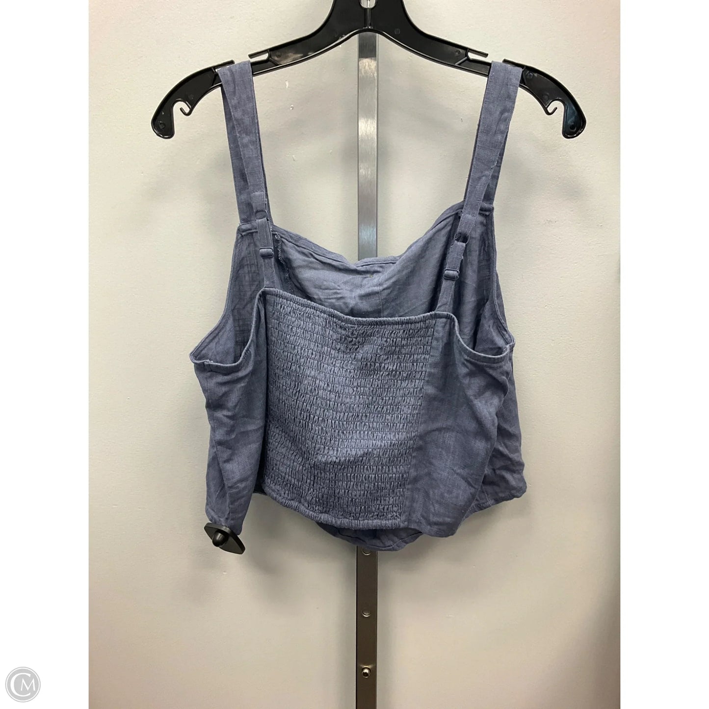 Top Sleeveless By Torrid In blue, Size: 0x