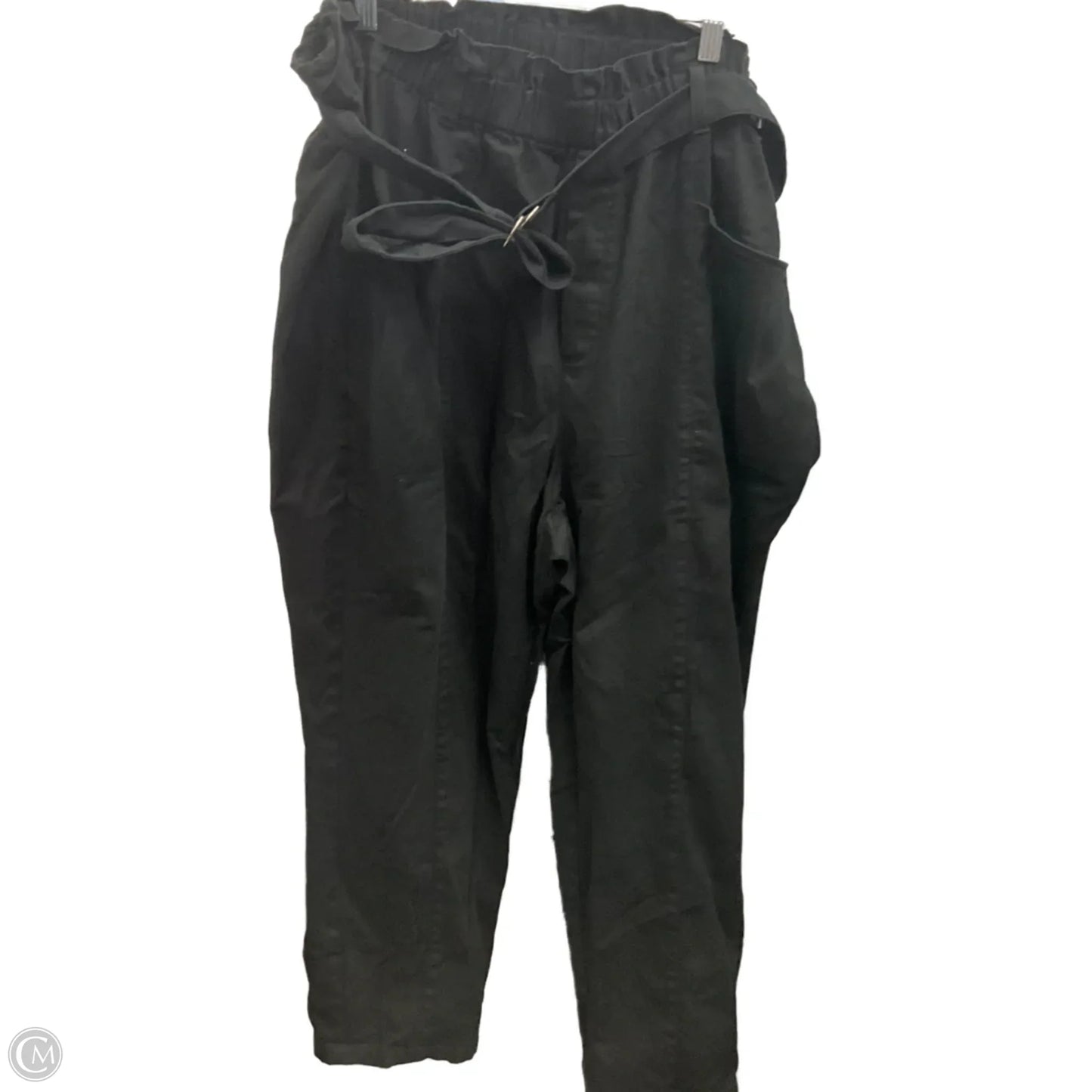 Pants Cropped By Ava & Viv In Black, Size: 2x