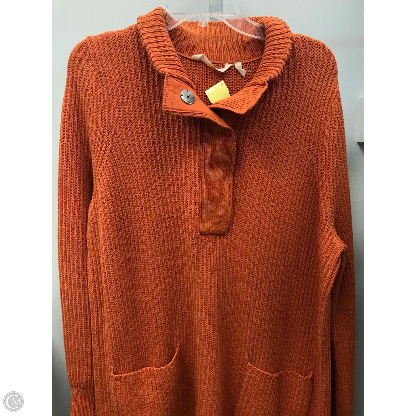 Sweater By Soft Surroundings In Orange, Size: 1x
