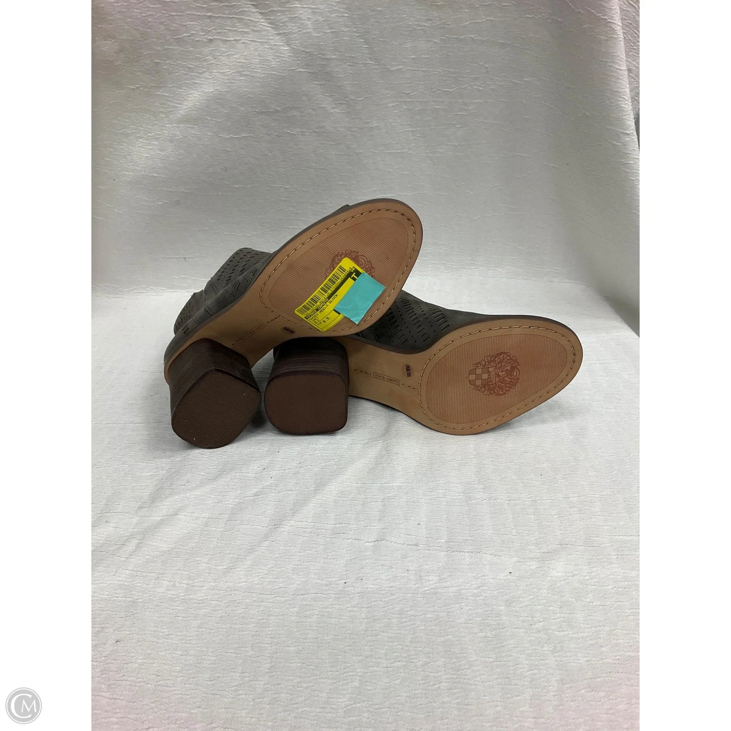 Shoes Heels Block By Vince Camuto In Grey, Size: 8.5