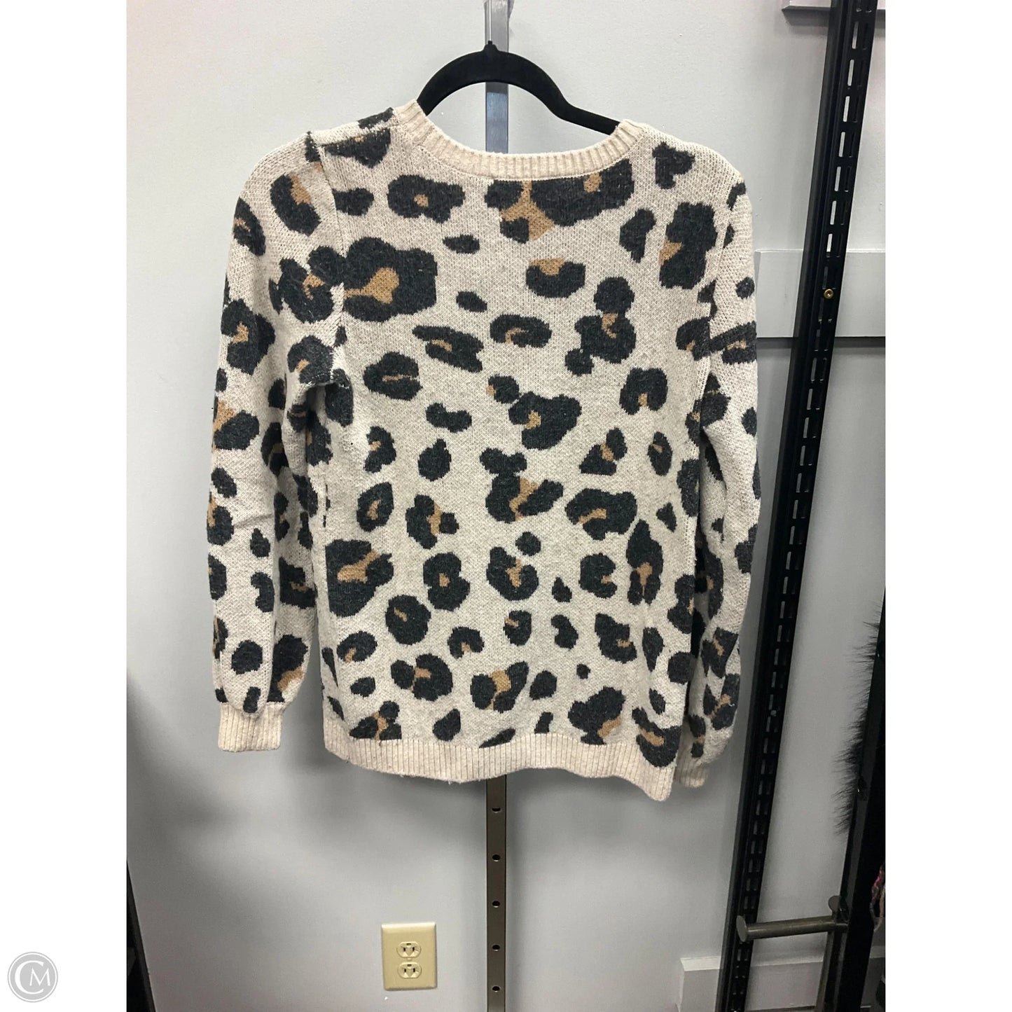 Sweater By Loft In Animal Print, Size: S