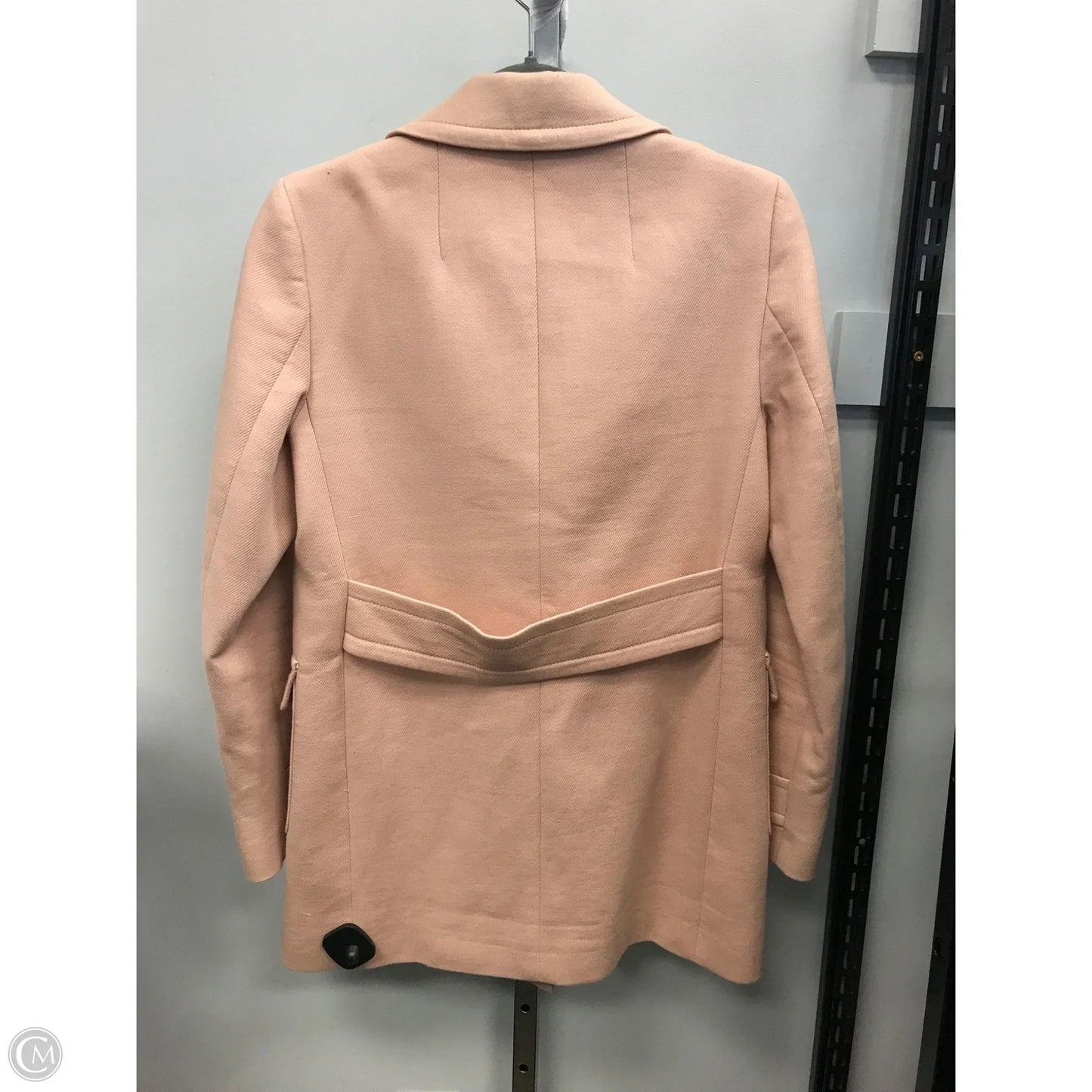 Coat Peacoat By Ann Taylor In Pink, Size: Xs
