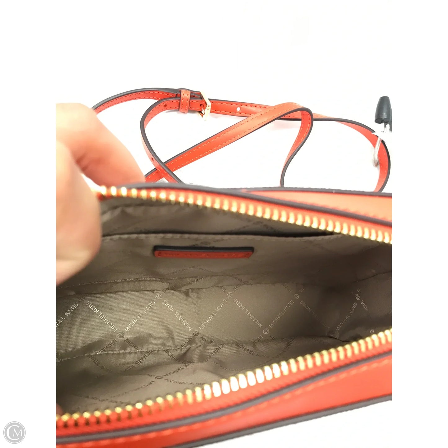 Crossbody Designer By Michael Kors, Size: Medium