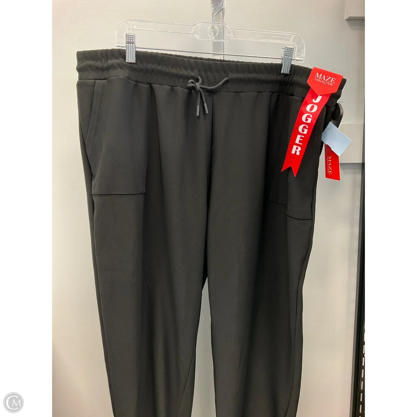 Pants Joggers By Maze In Black, Size: 3x