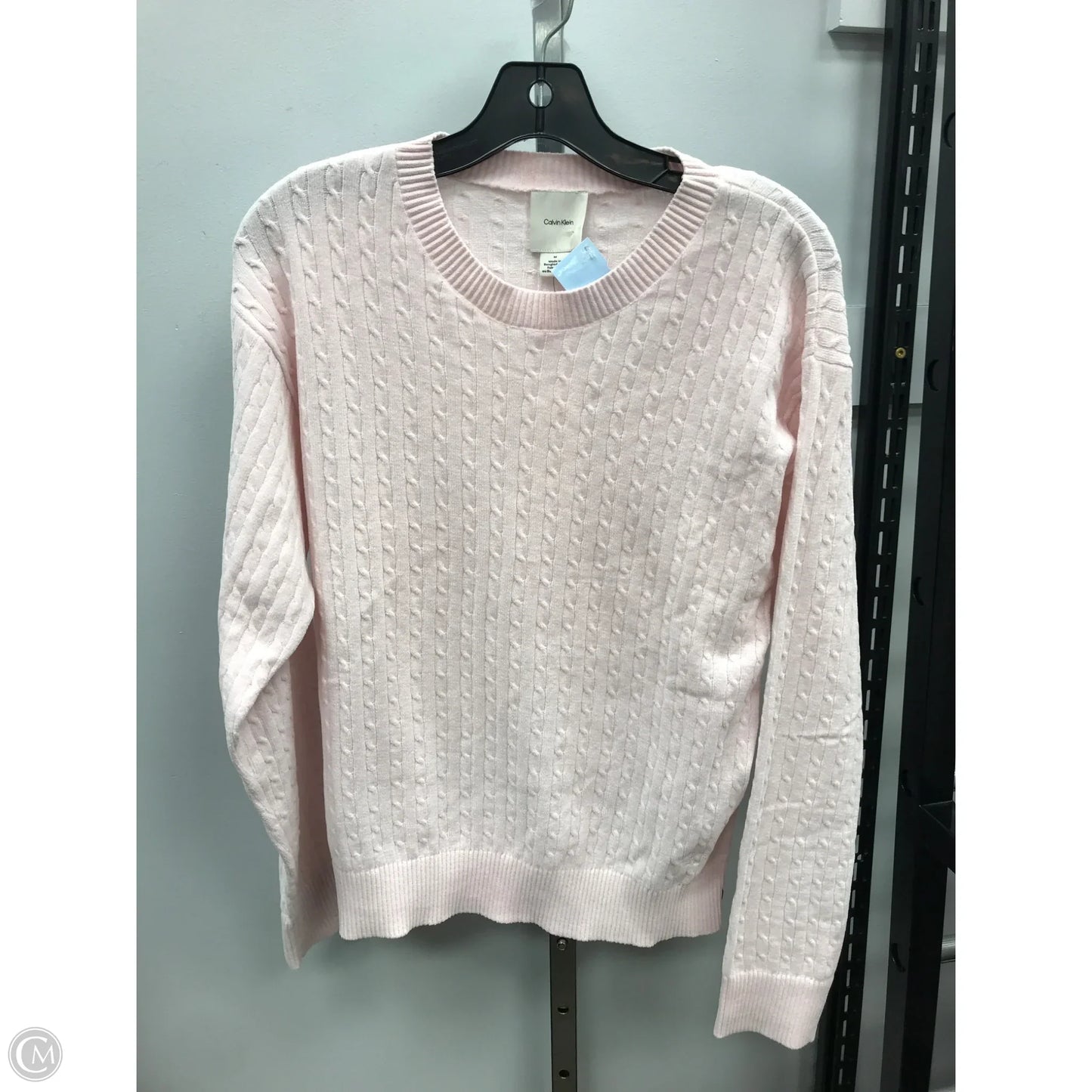 Sweater By Calvin Klein In Pink, Size: M