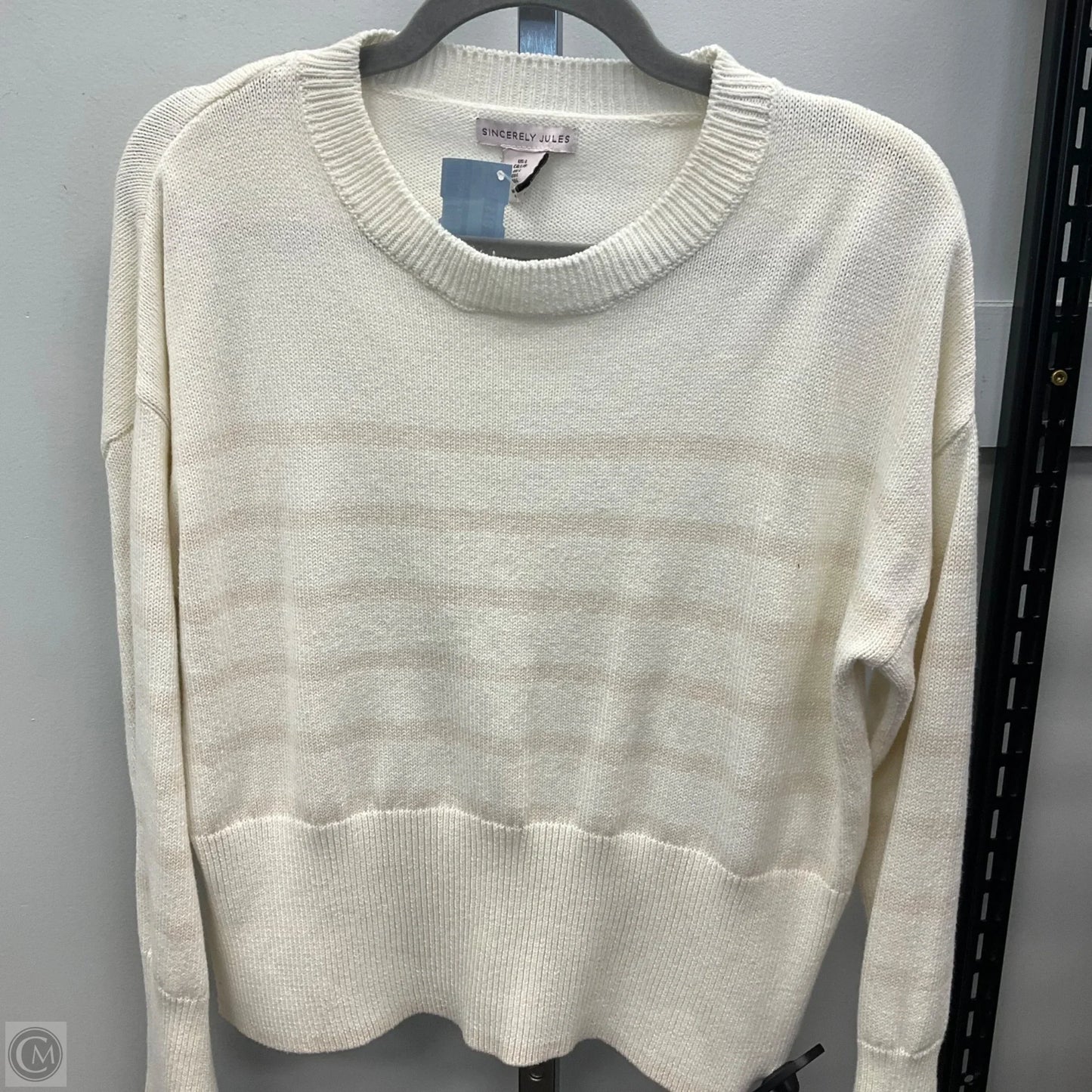 Sweater By Sincerely Jules In Cream, Size: L