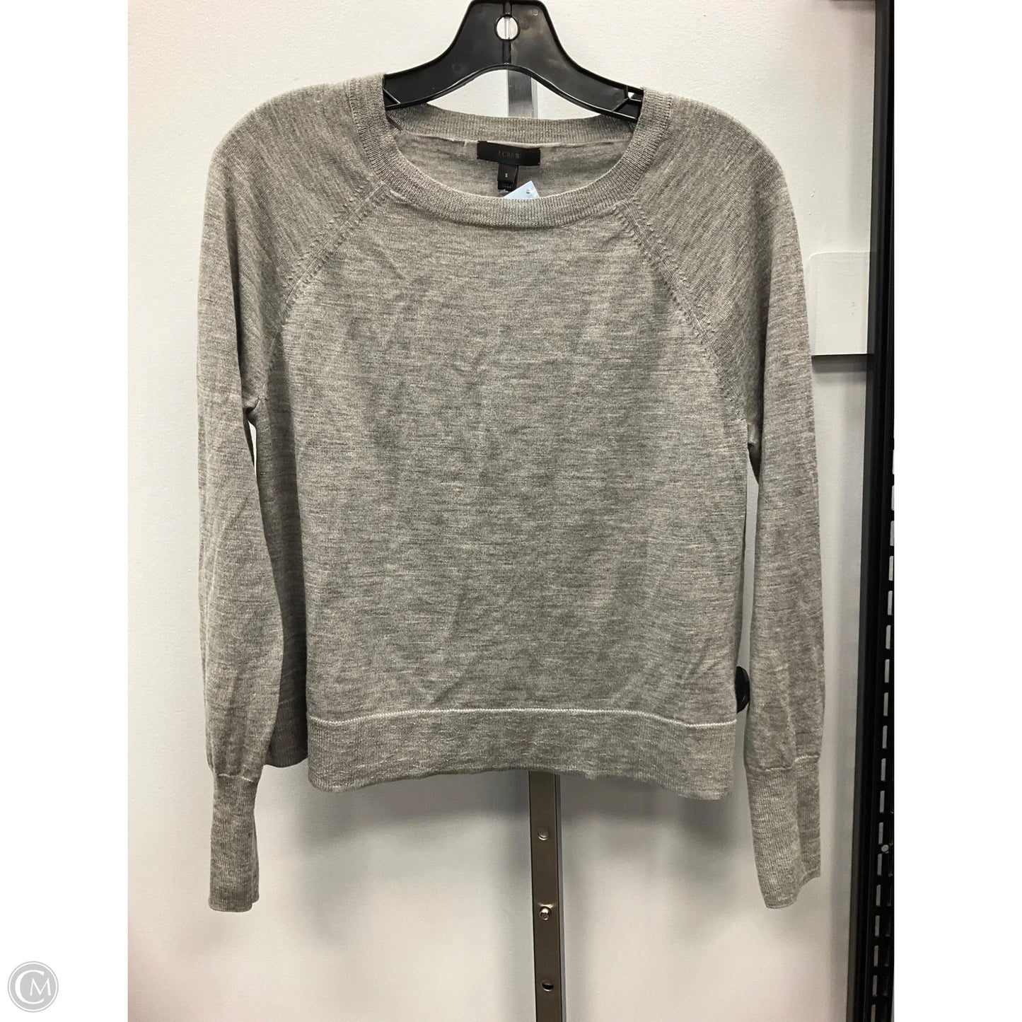 Top Long Sleeve By J. Crew In Grey, Size: S