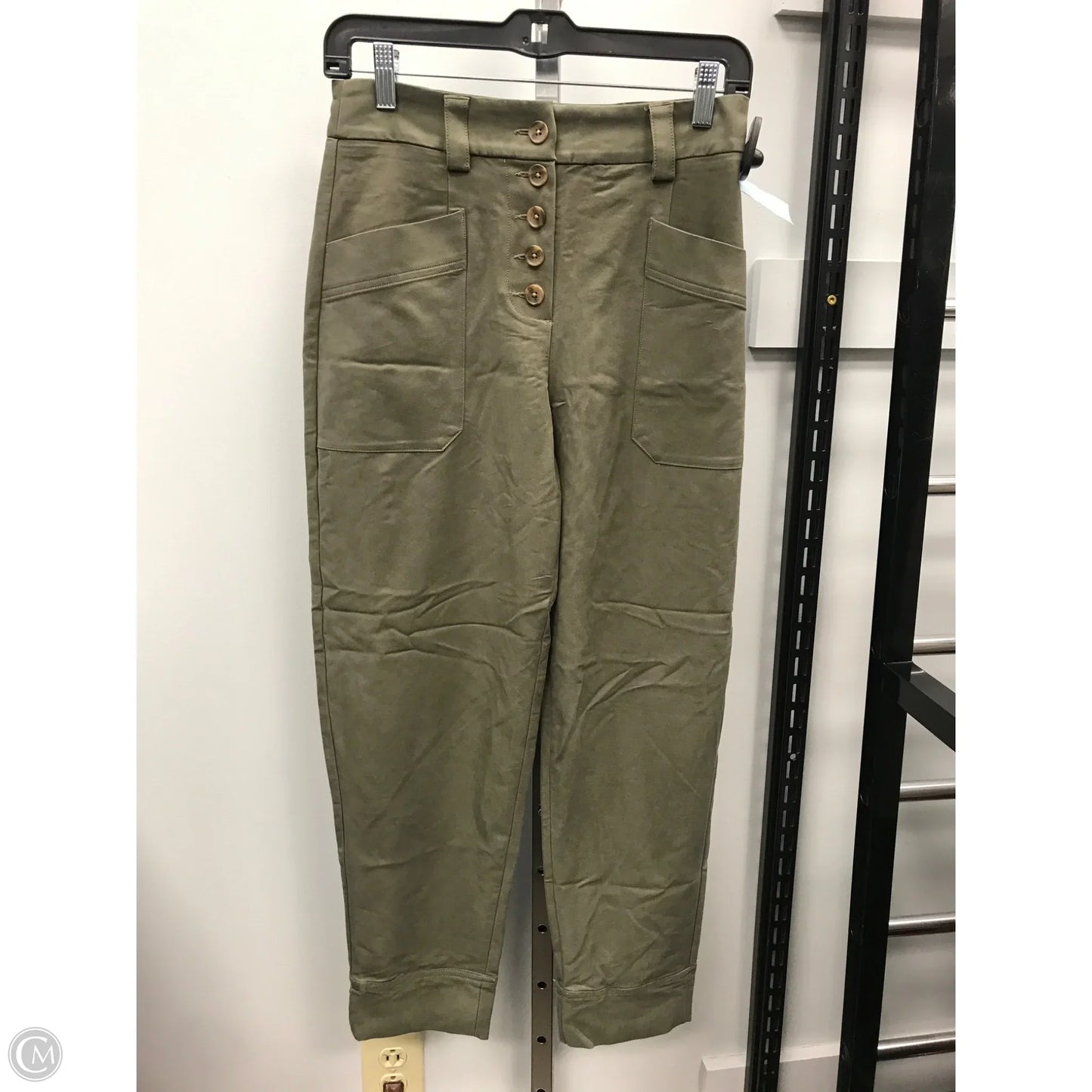 Pants Cargo & Utility By Express In Green, Size: 2l