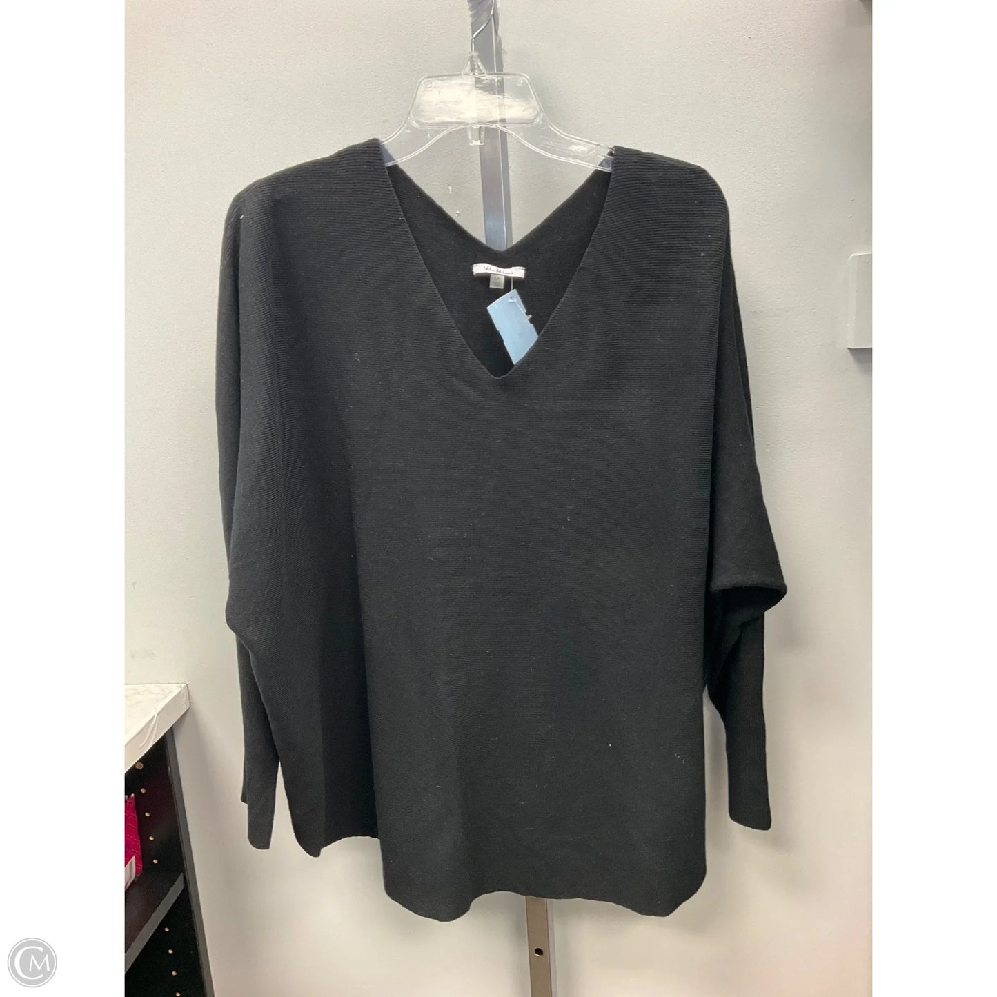 Sweater By Vila Milano In Black, Size: 1x