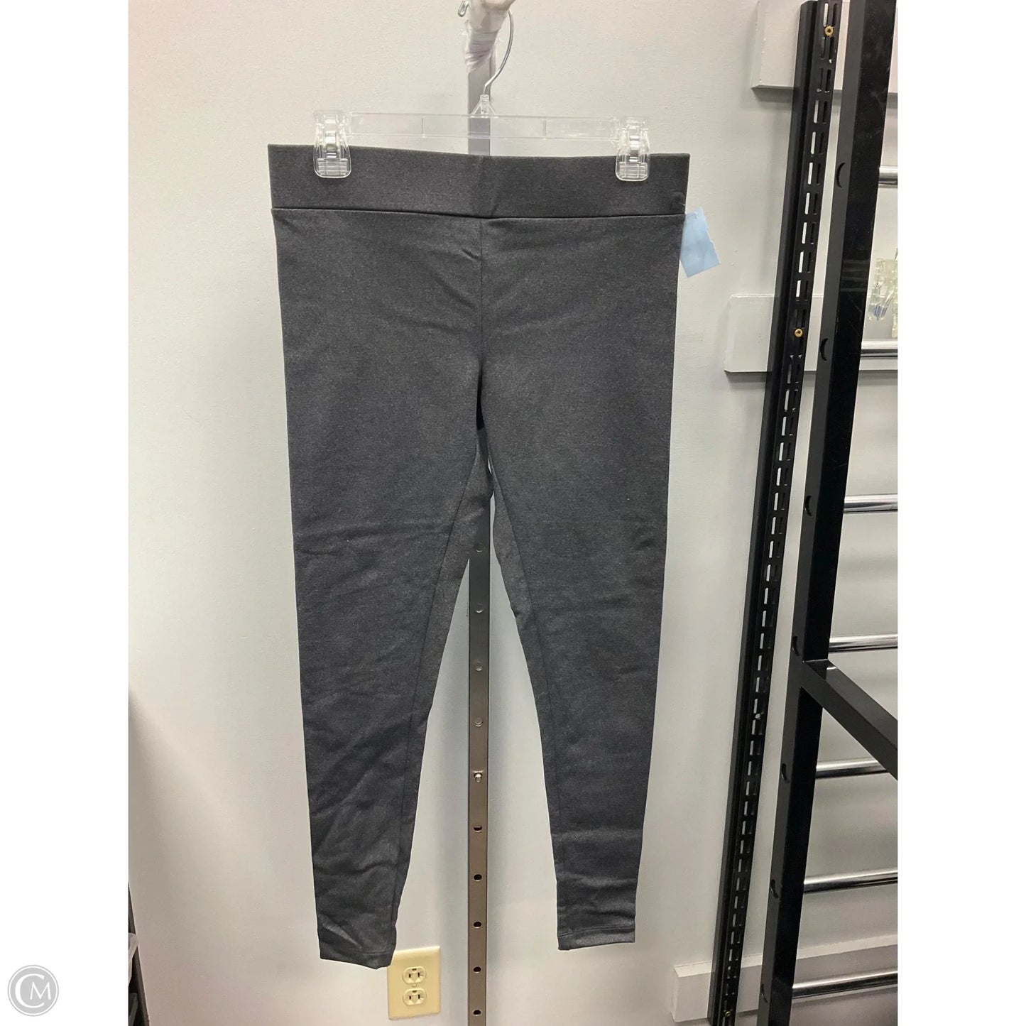 Pants Leggings By Matty M In Grey, Size: M