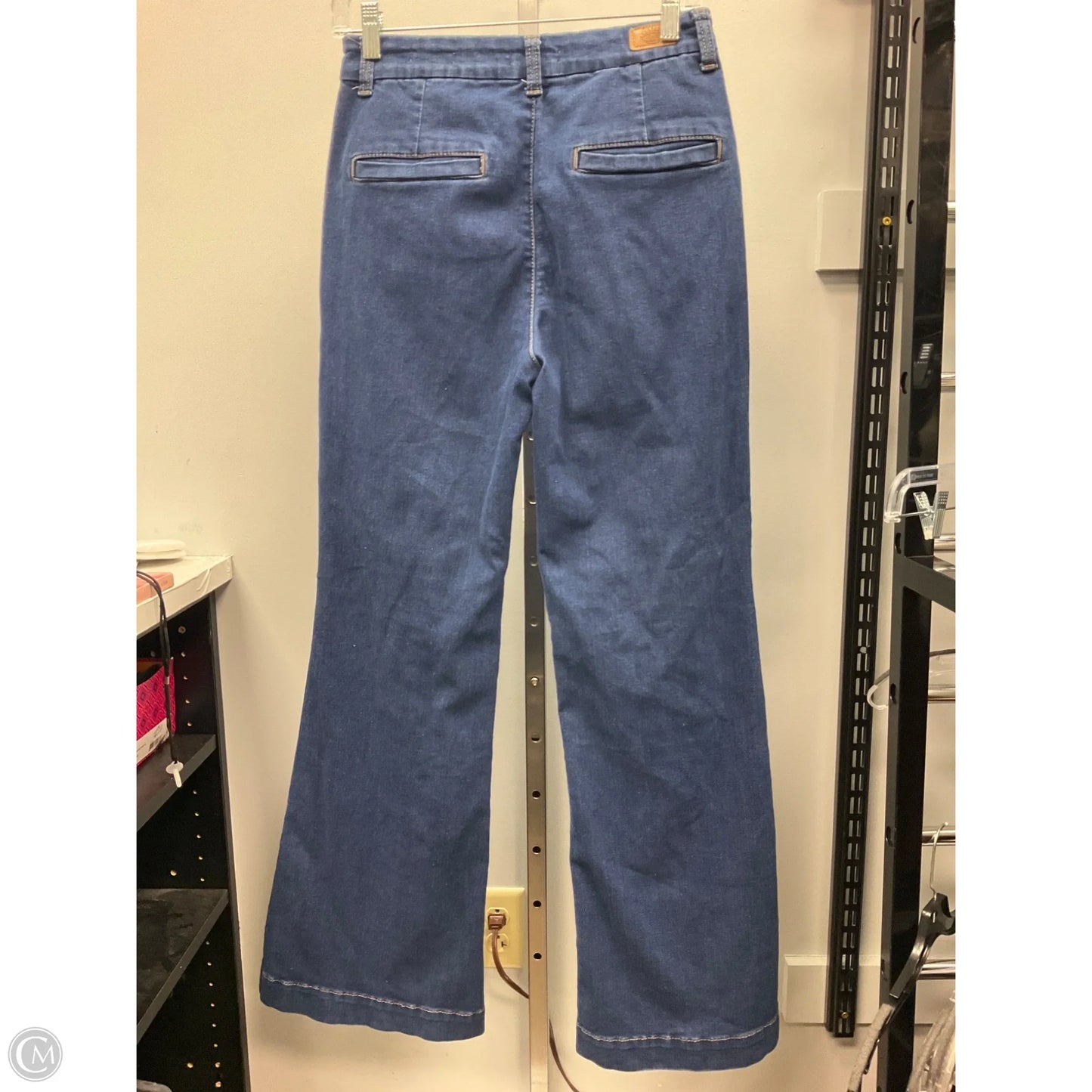 Jeans Flared By Sofia By Sofia Vergara In Blue Denim, Size: 6