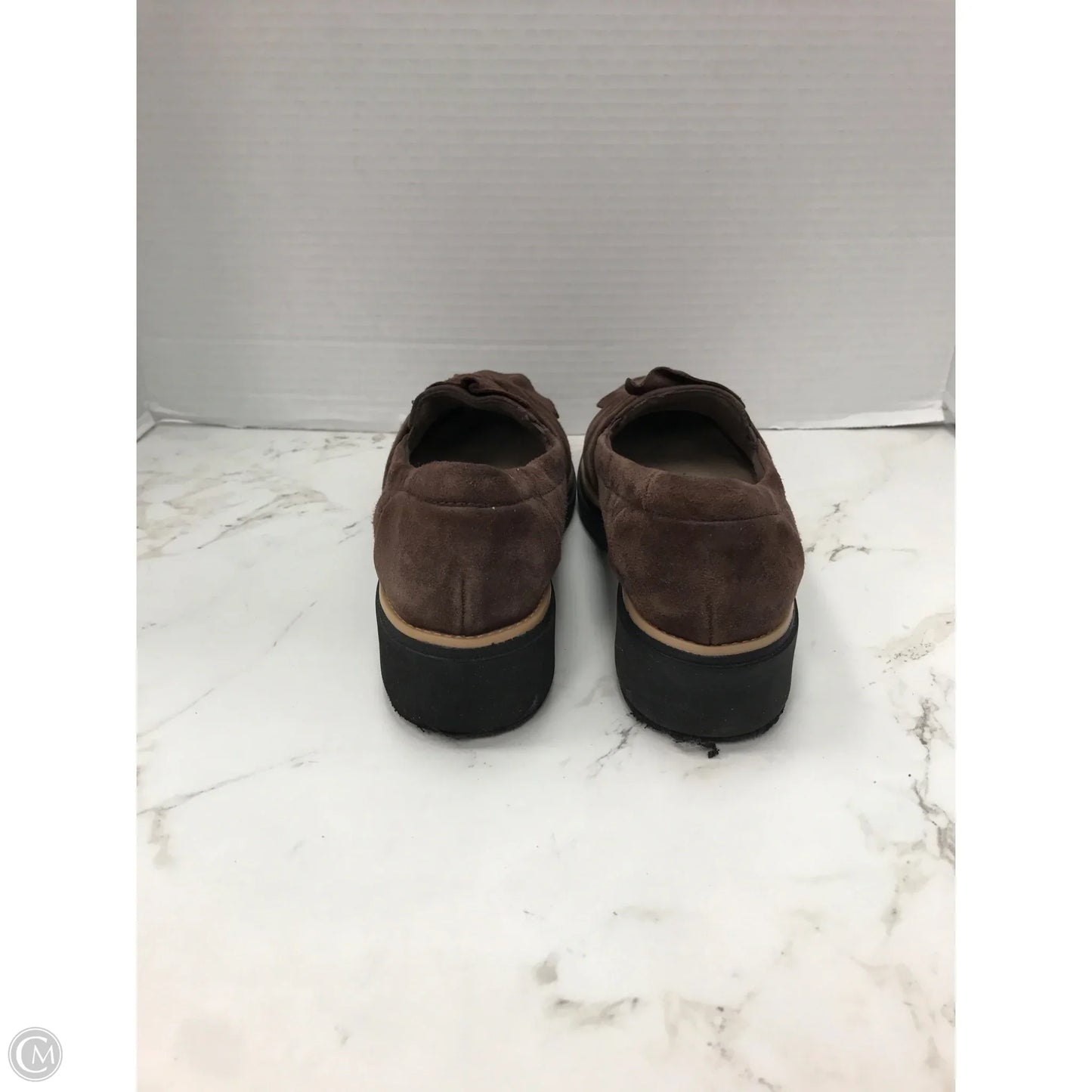 Shoes Heels Platform By Clarks In Brown, Size: 6.5